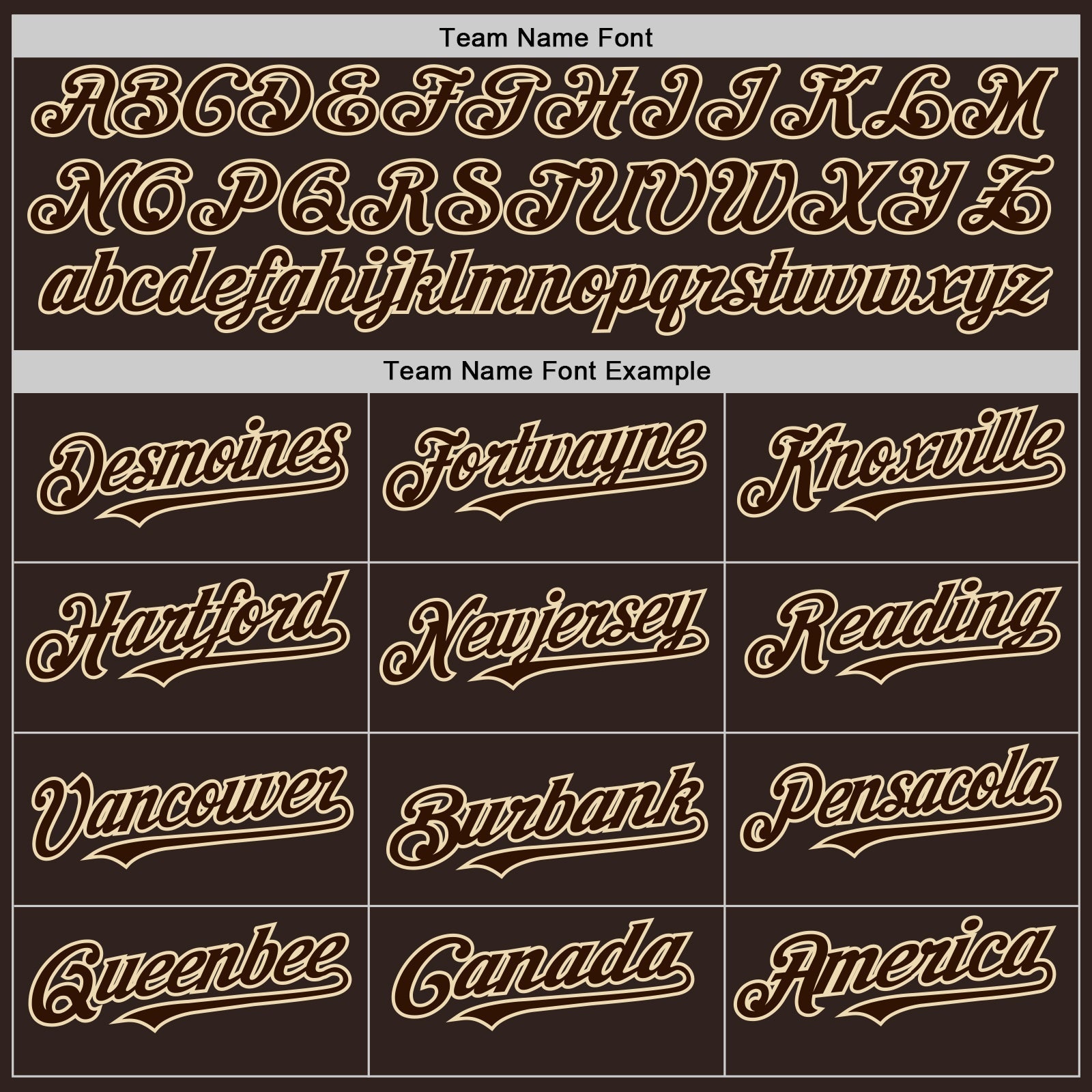 Custom Brown Cream Line Authentic Baseball Jersey view 4