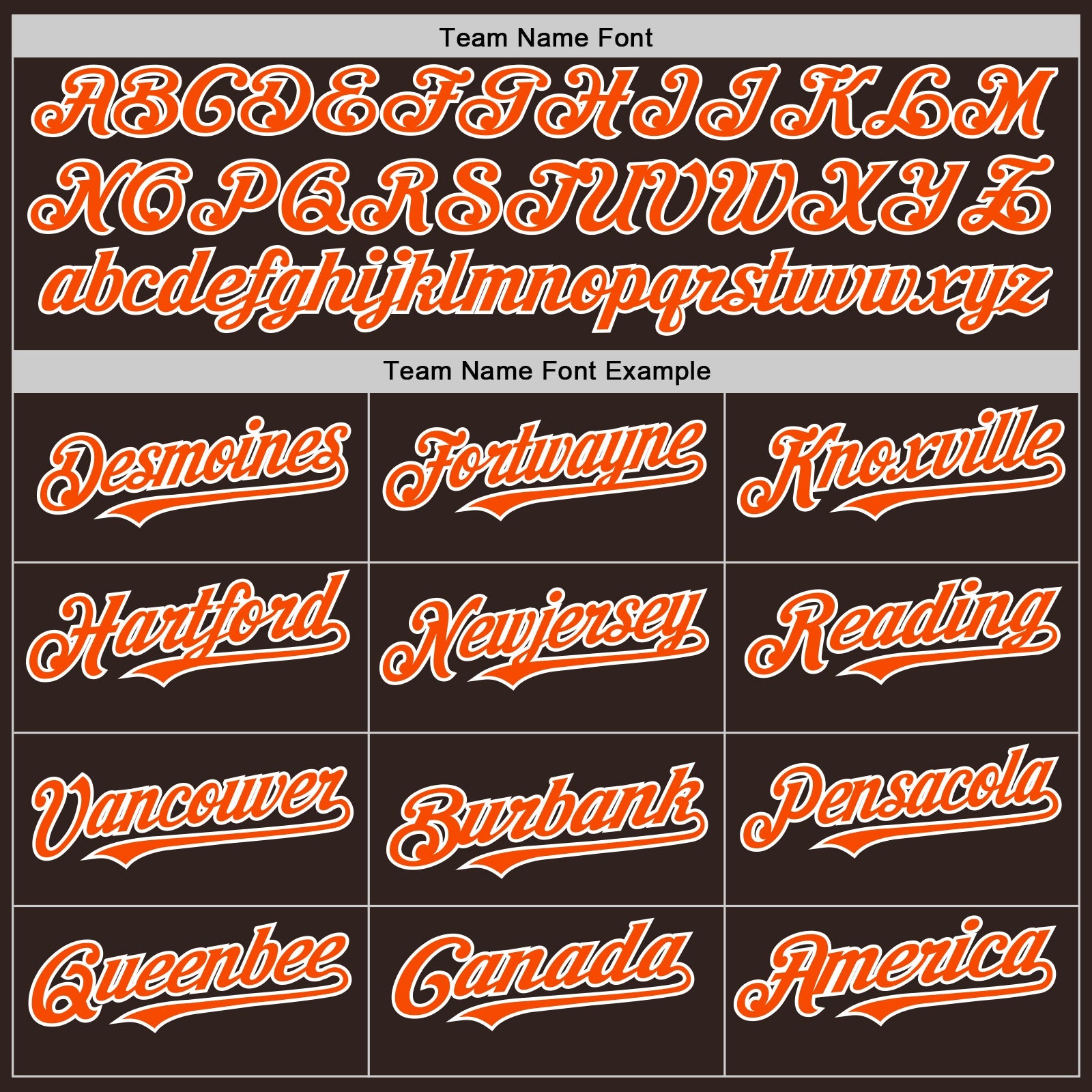 Custom Brown Orange-White Line Authentic Baseball Jersey view 4