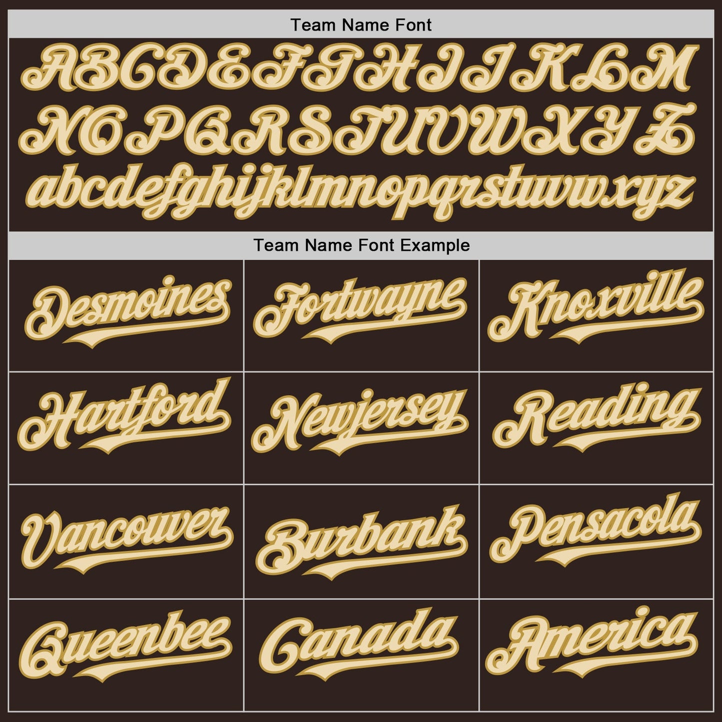 Custom Brown Cream-Old Gold Line Authentic Baseball Jersey view 4