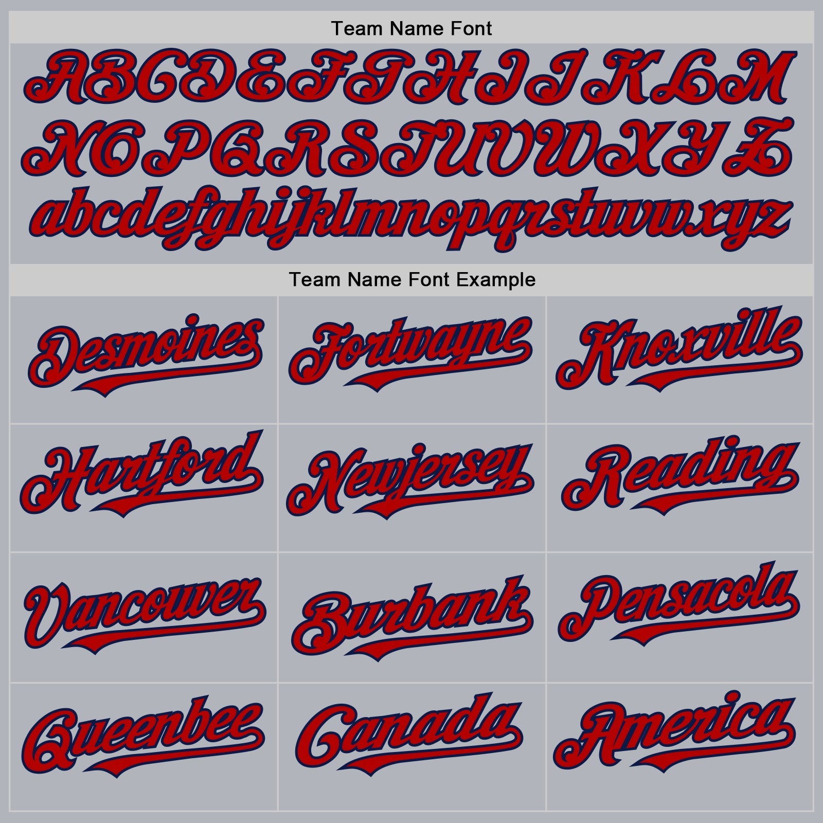 Custom Gray Red-Navy Line Authentic Baseball Jersey view 4