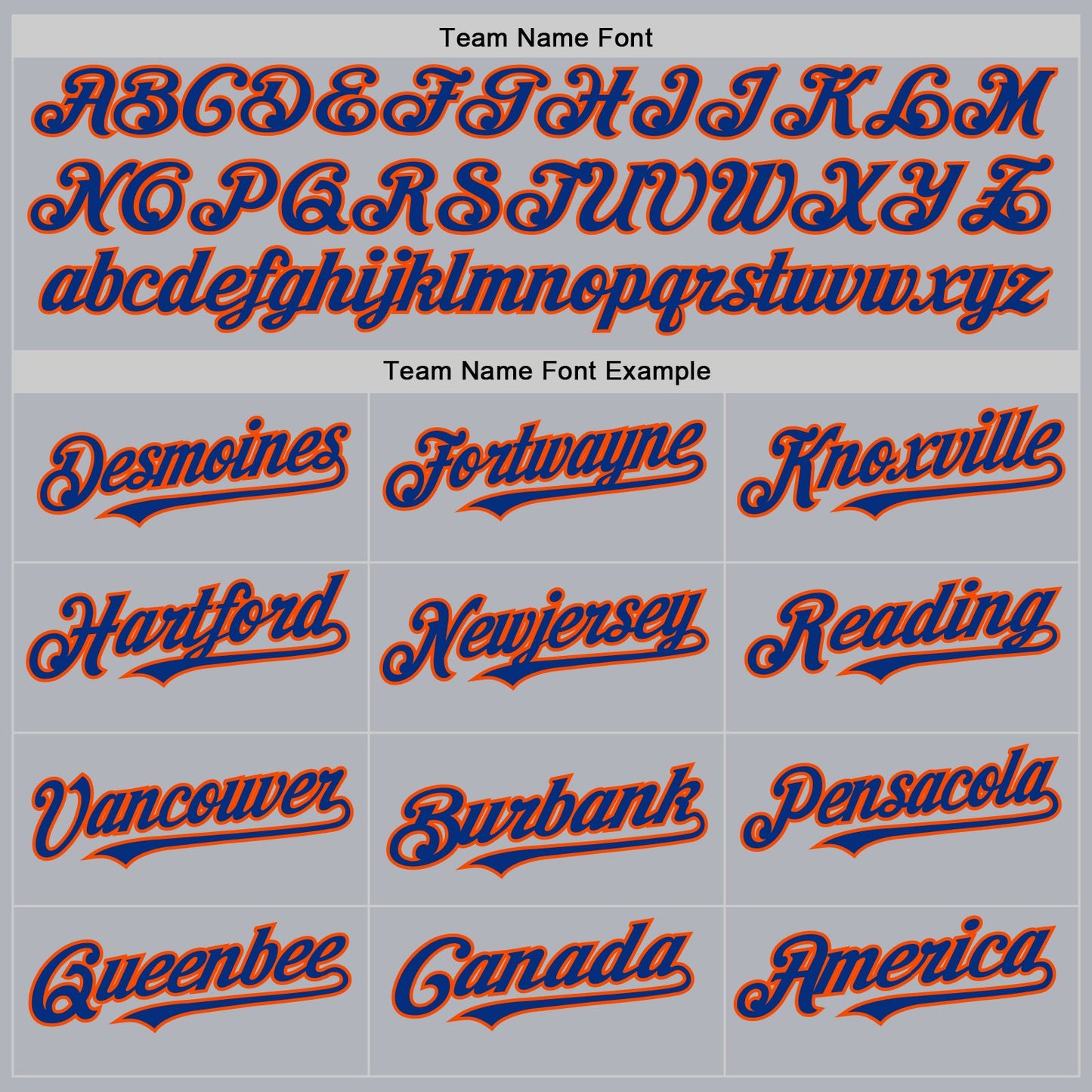Custom Gray Royal-Orange Line Authentic Baseball Jersey view 4