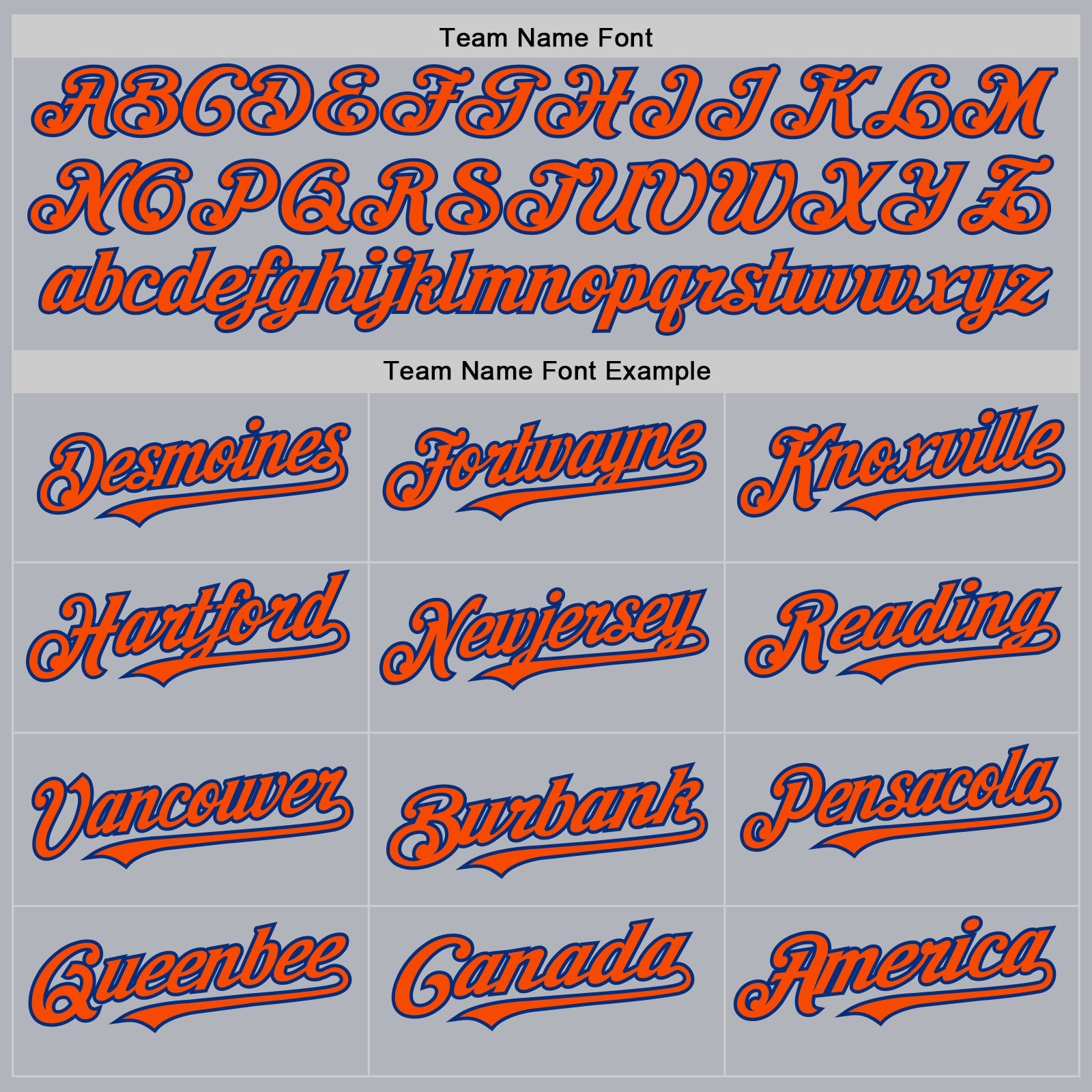 Custom Gray Orange-Royal Line Authentic Baseball Jersey view 4