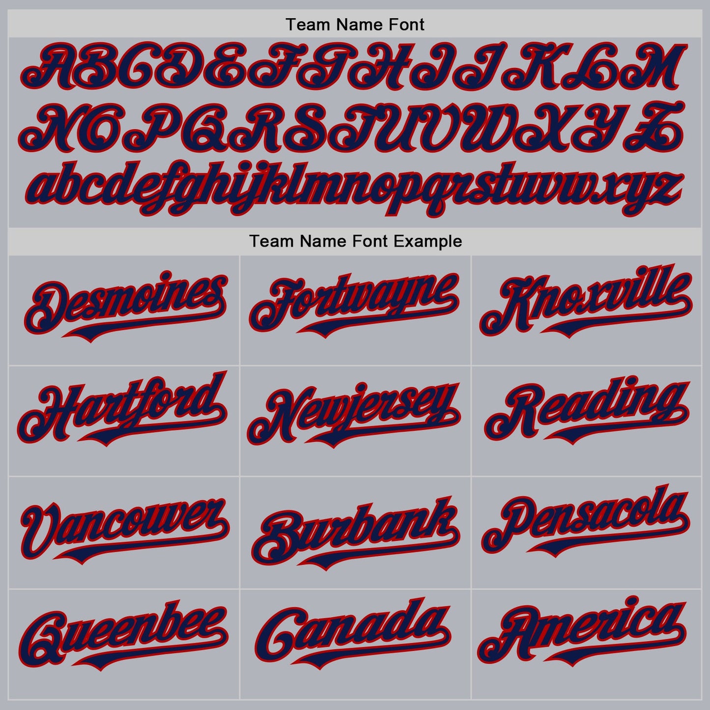 Custom Gray Navy-Red Line Authentic Baseball Jersey view 4