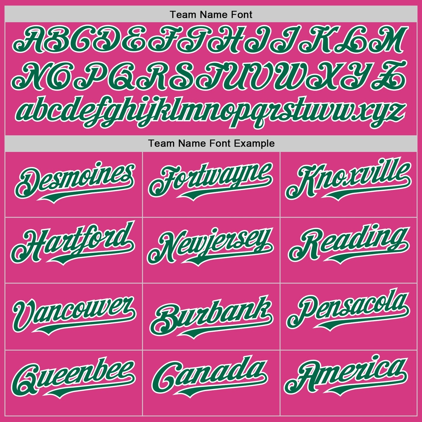 Custom Pink Kelly Green-White Line Authentic Baseball Jersey view 4