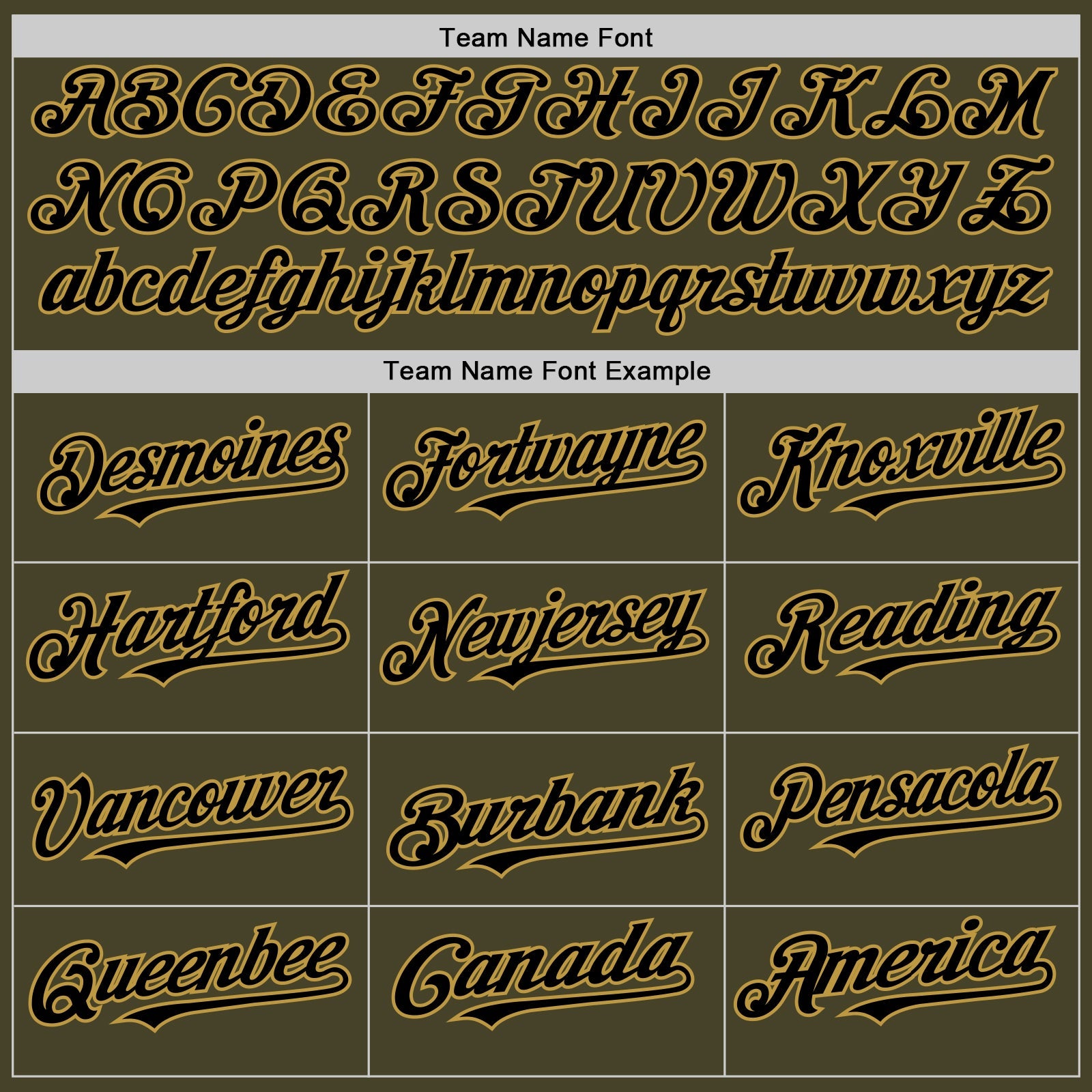 Custom Olive Black-Old Gold Line Authentic Salute To Service Baseball Jersey view 4