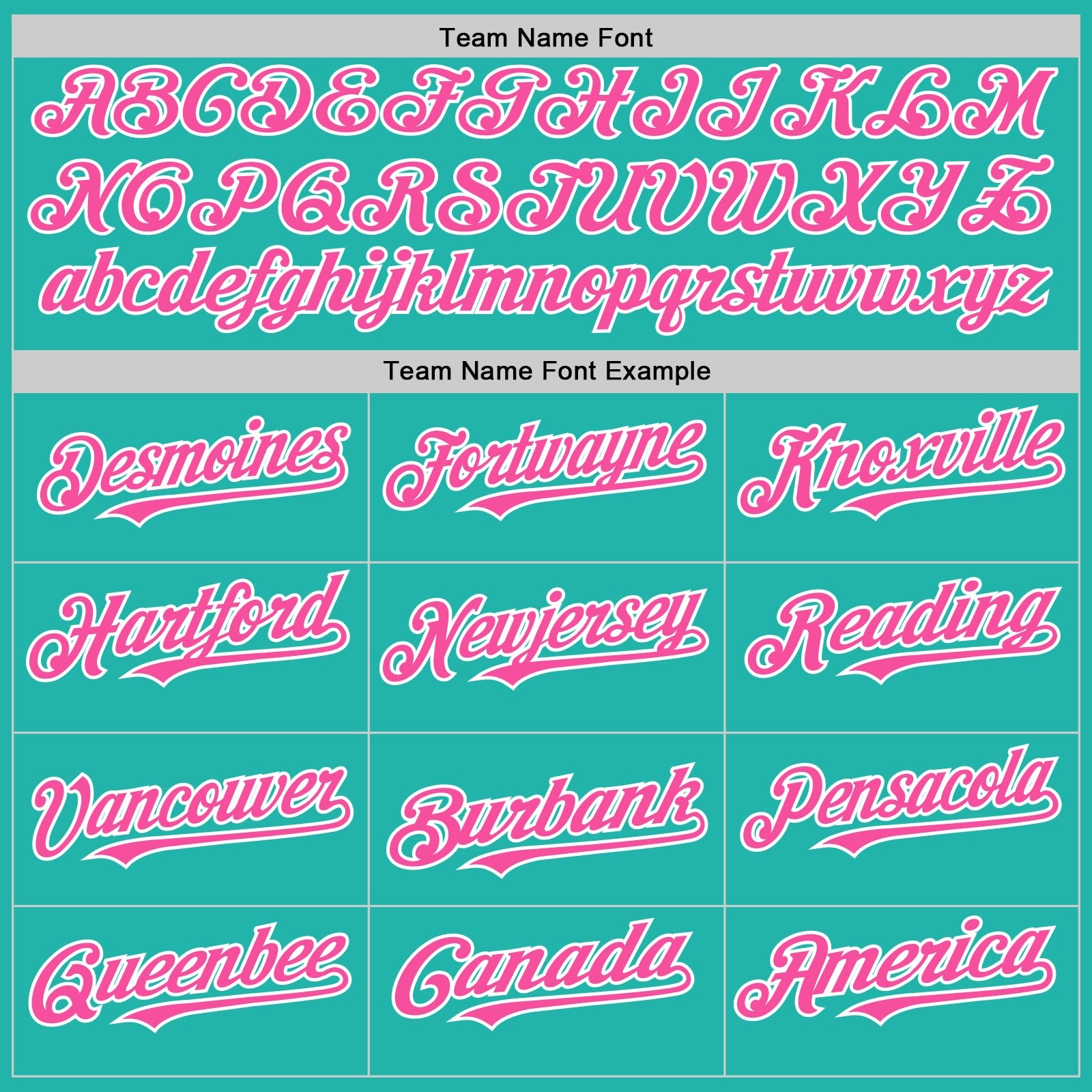 Custom Aqua Pink-White Line Authentic Baseball Jersey view 4