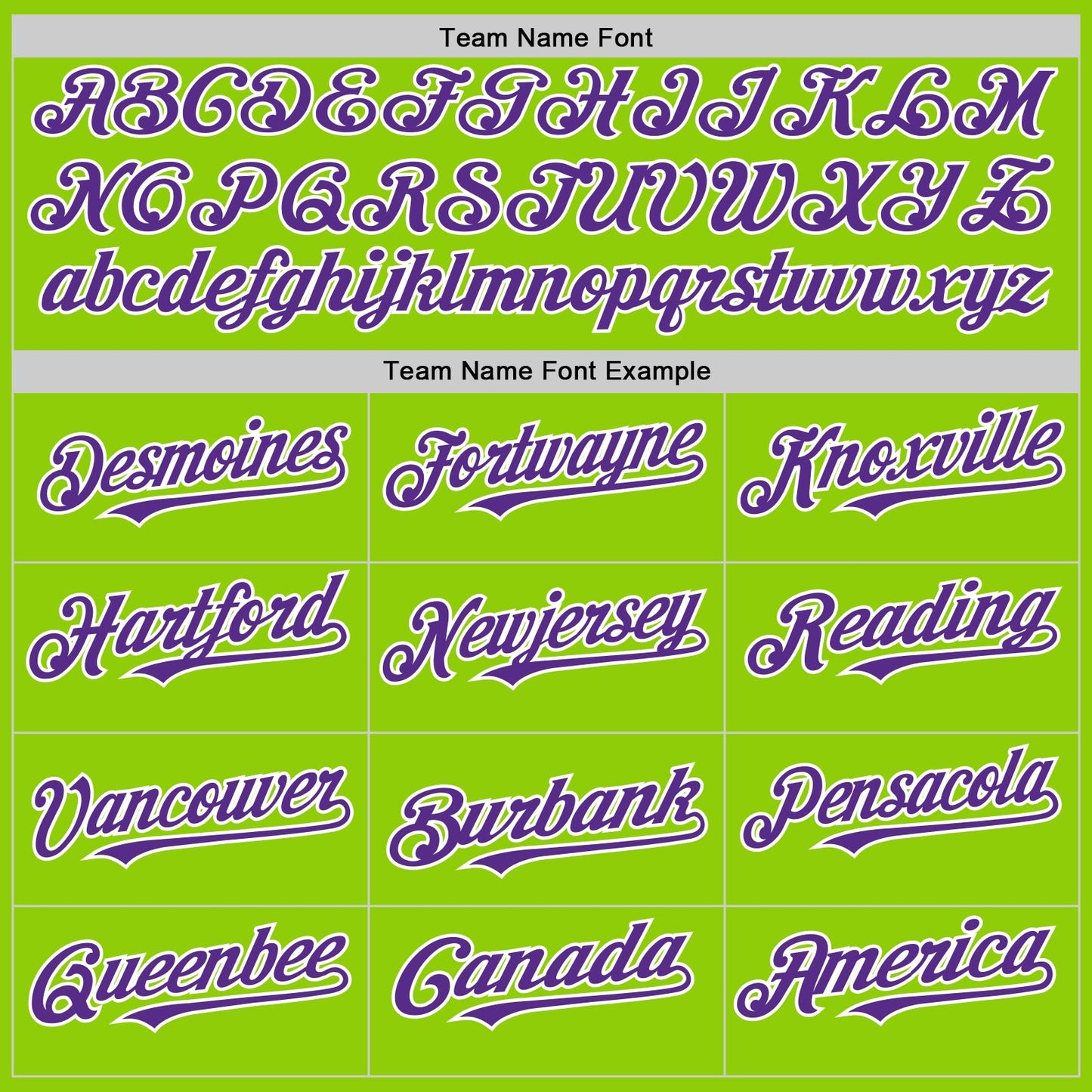 Custom Neon Green Purple-White Line Authentic Baseball Jersey view 4