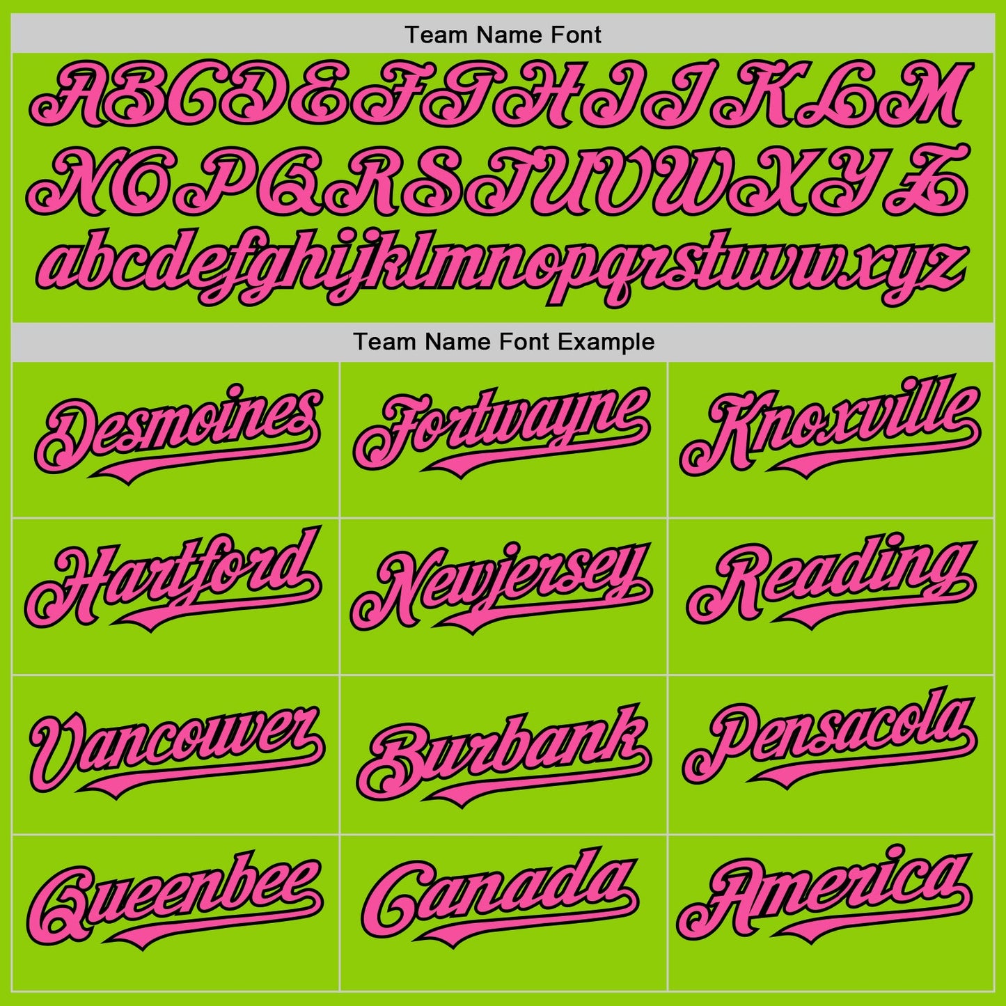 Custom Neon Green Pink-Black Line Authentic Baseball Jersey view 4