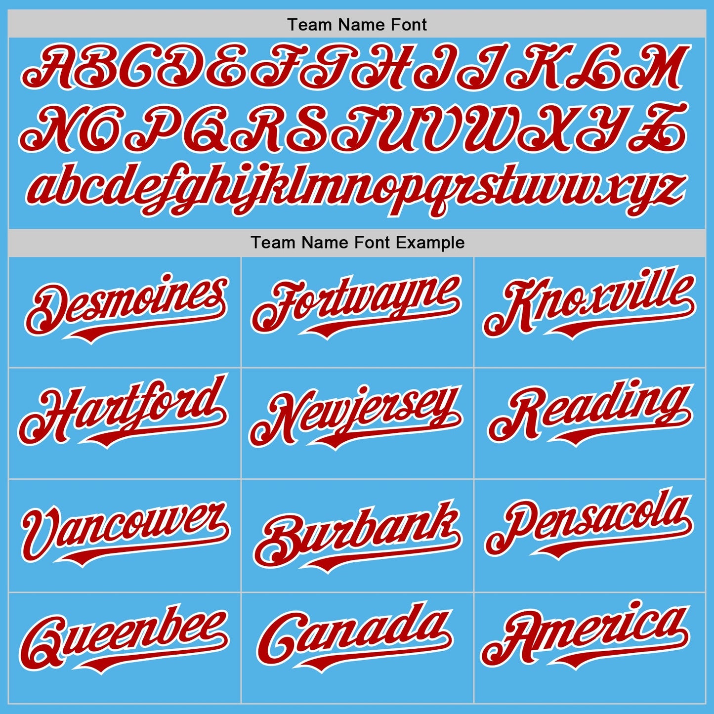 Custom Sky Blue Red-White Line Authentic Baseball Jersey view 4