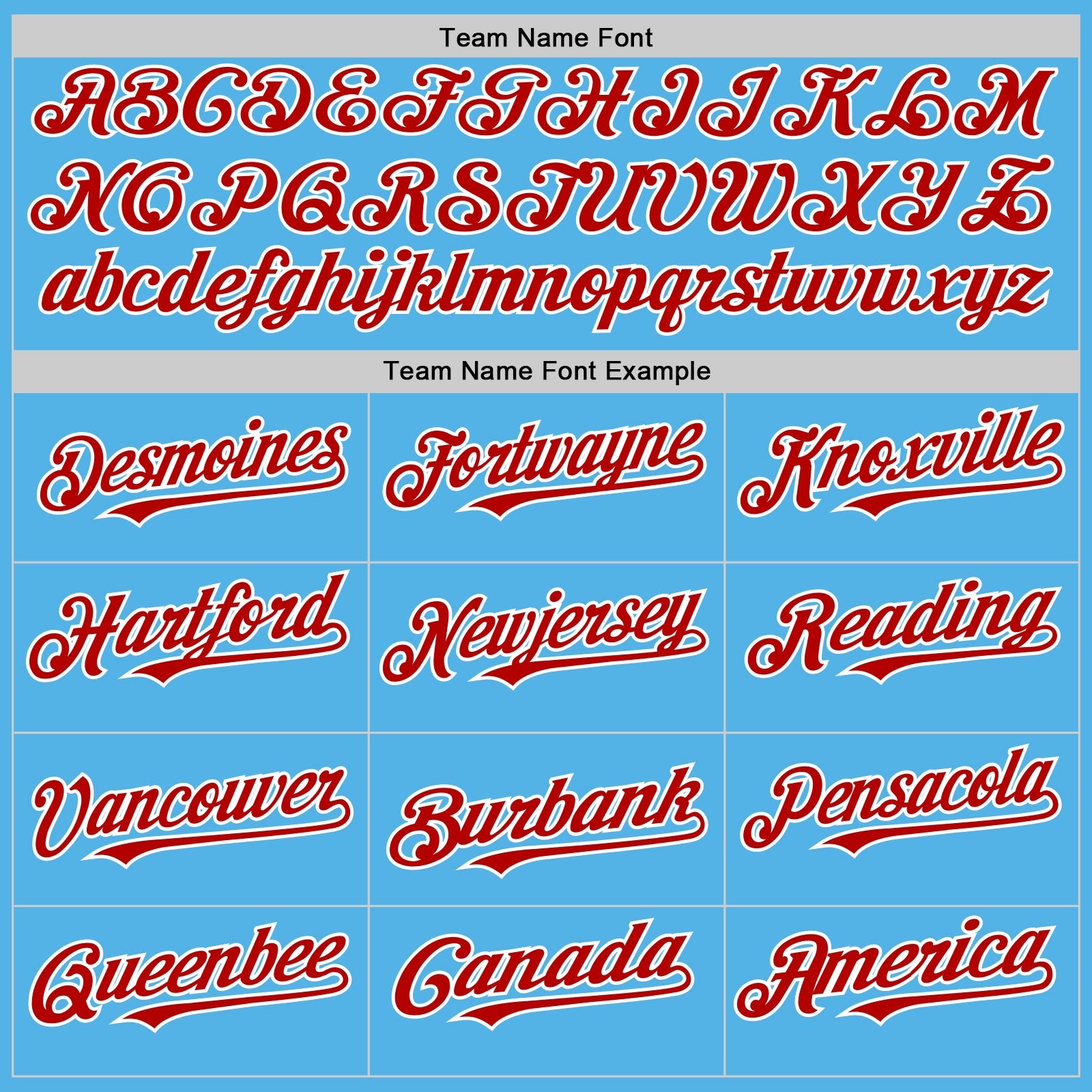 Custom Sky Blue Red-White Line Authentic Baseball Jersey view 4