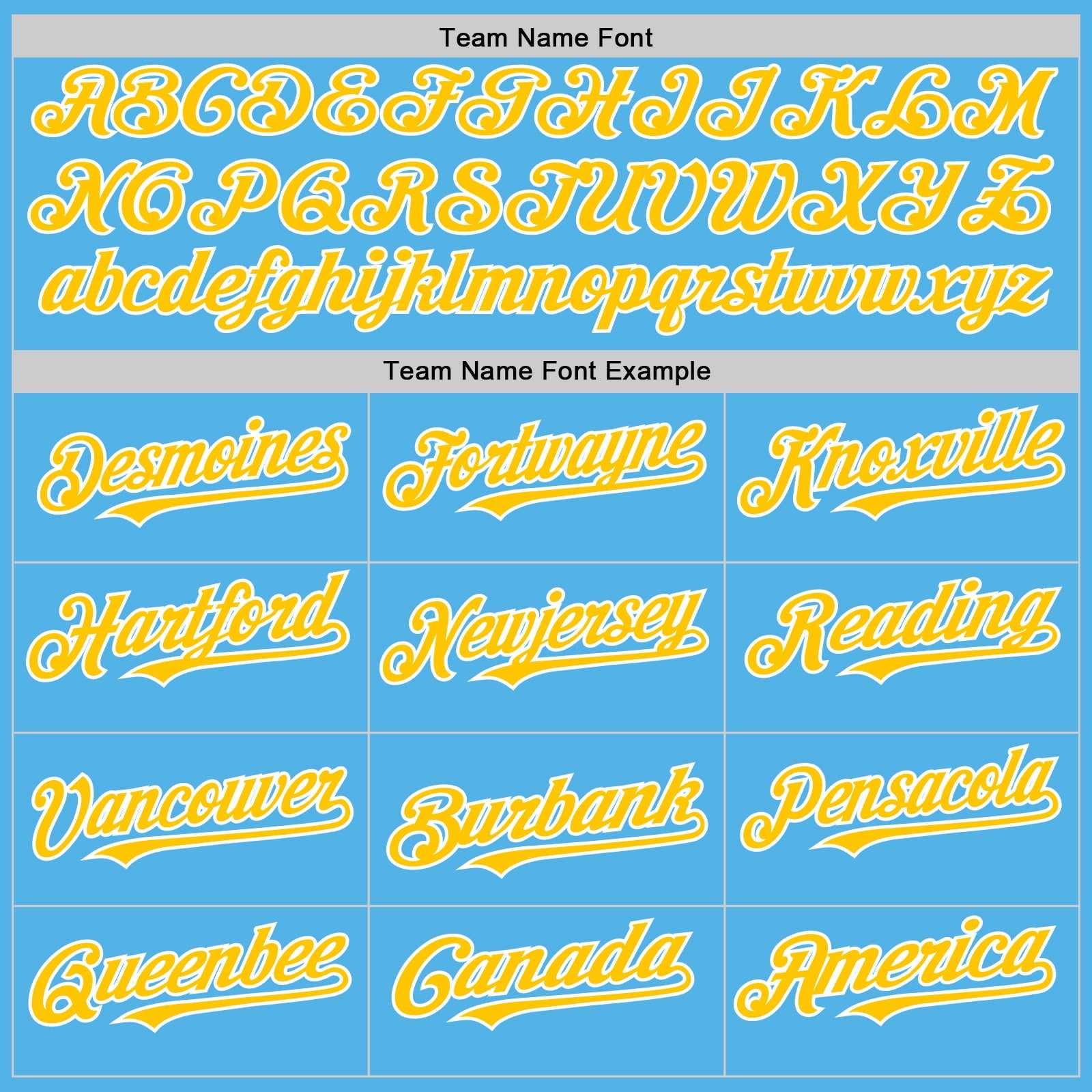 Custom Sky Blue Yellow-White Line Authentic Baseball Jersey view 4