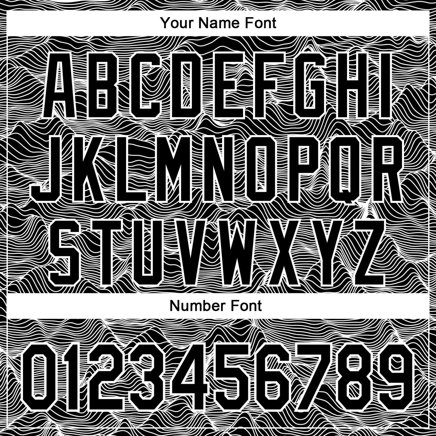 Custom Black White 3D Pattern Design Abstract Mountains Authentic Baseball Jersey view 5