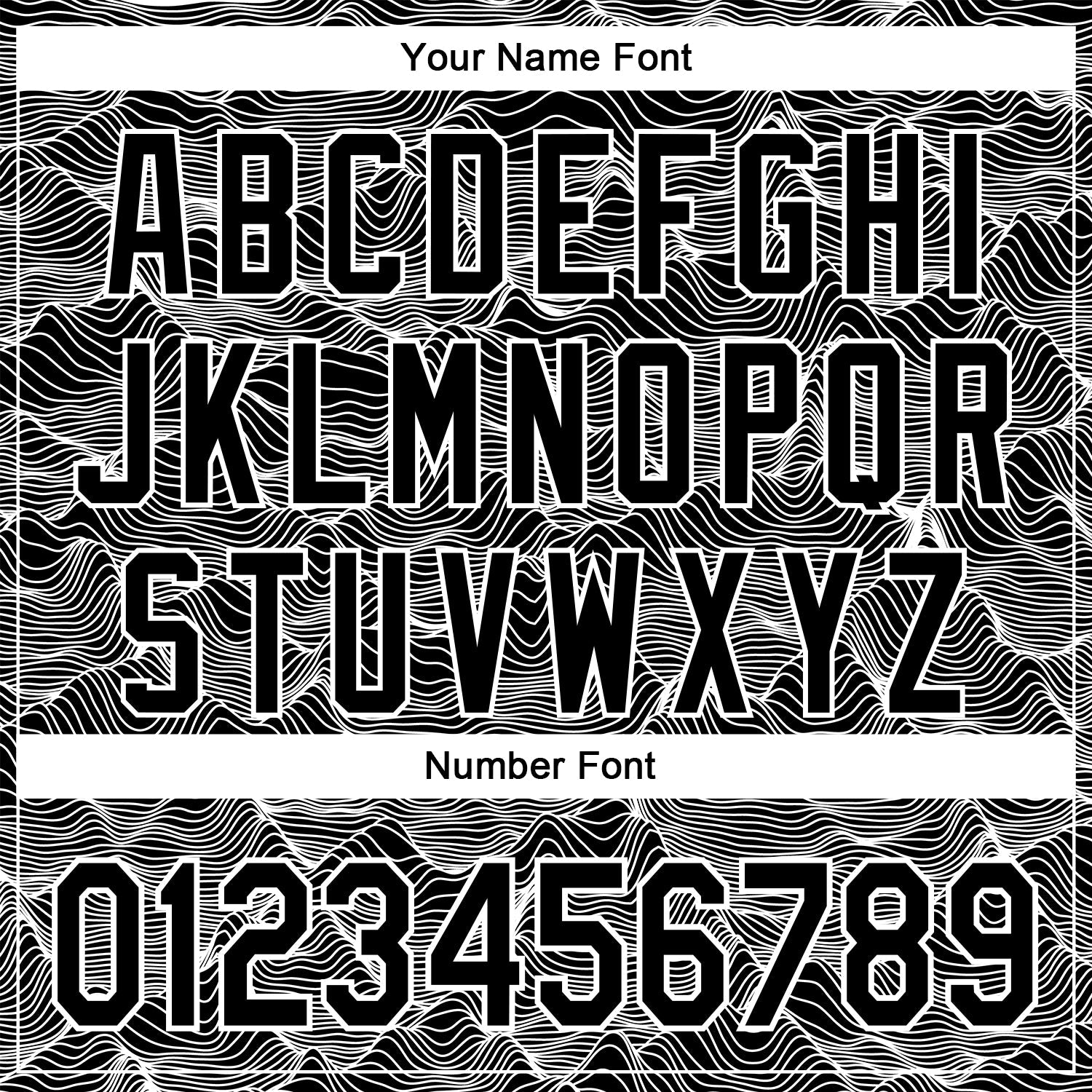Custom Black White 3D Pattern Design Abstract Mountains Authentic Baseball Jersey view 5