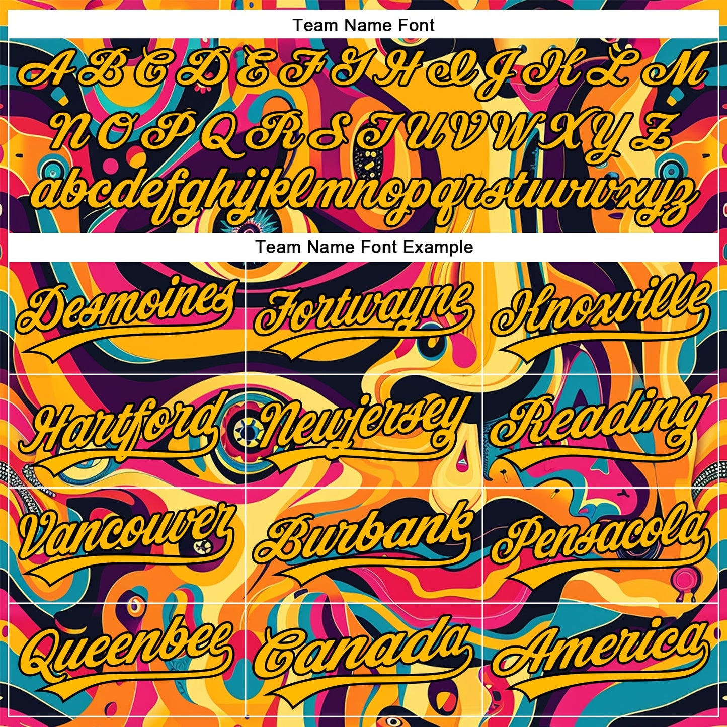 Custom Gold Black 3D Pattern Design Abstract Painting Authentic Baseball Jersey view 4