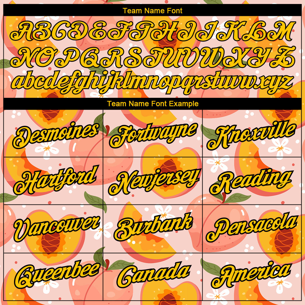 Custom Medium Pink Gold-Black 3D Pattern Design Summer Holiday Peach Performance T-Shirt view 3