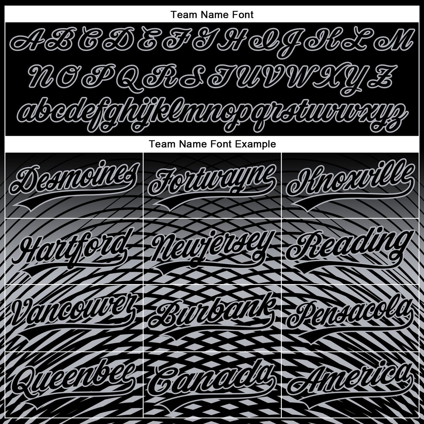 Custom Black Gray 3D Pattern Design Gradient Lines Authentic Baseball Jersey view 4