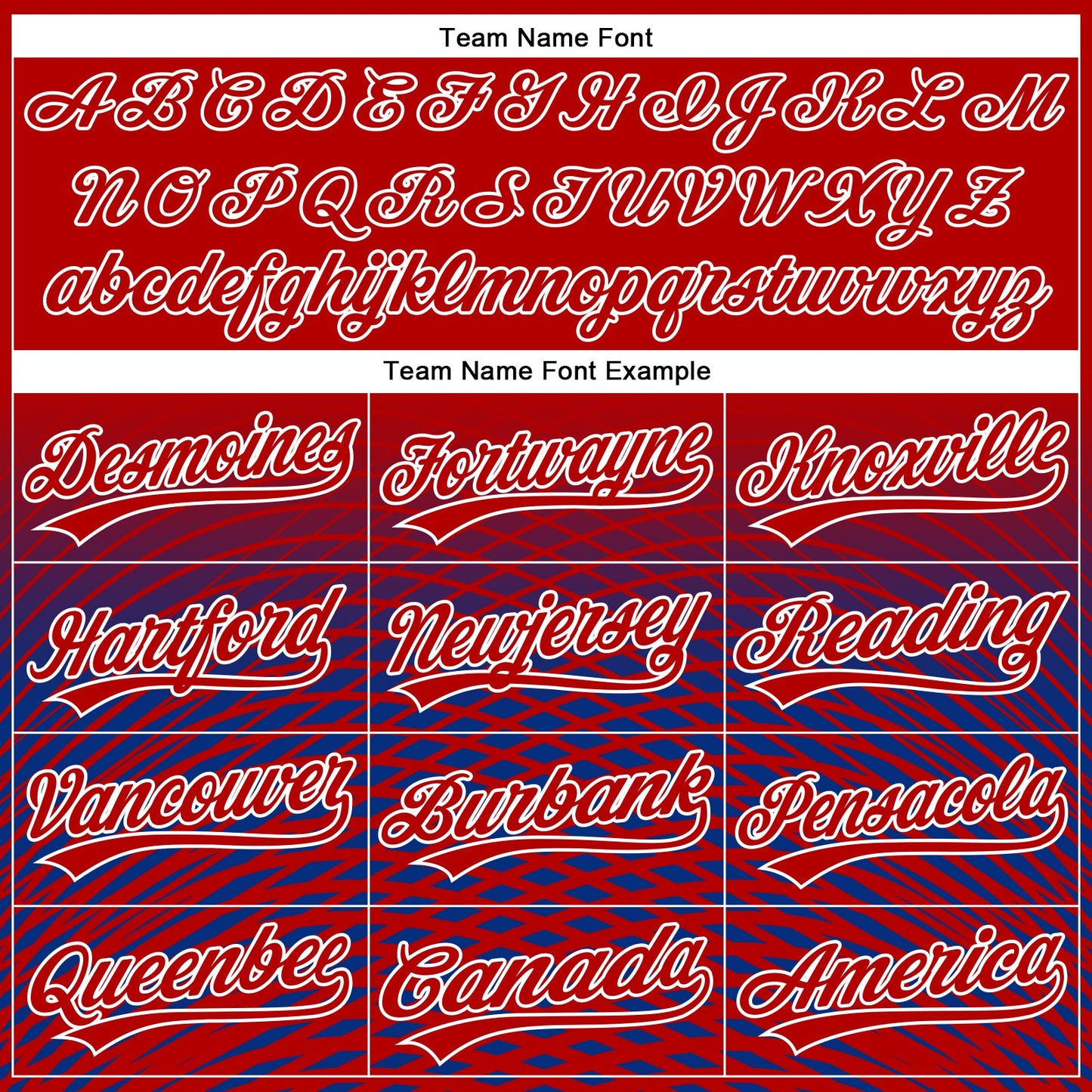 Custom Red Royal-White 3D Pattern Design Gradient Lines Authentic Baseball Jersey view 4