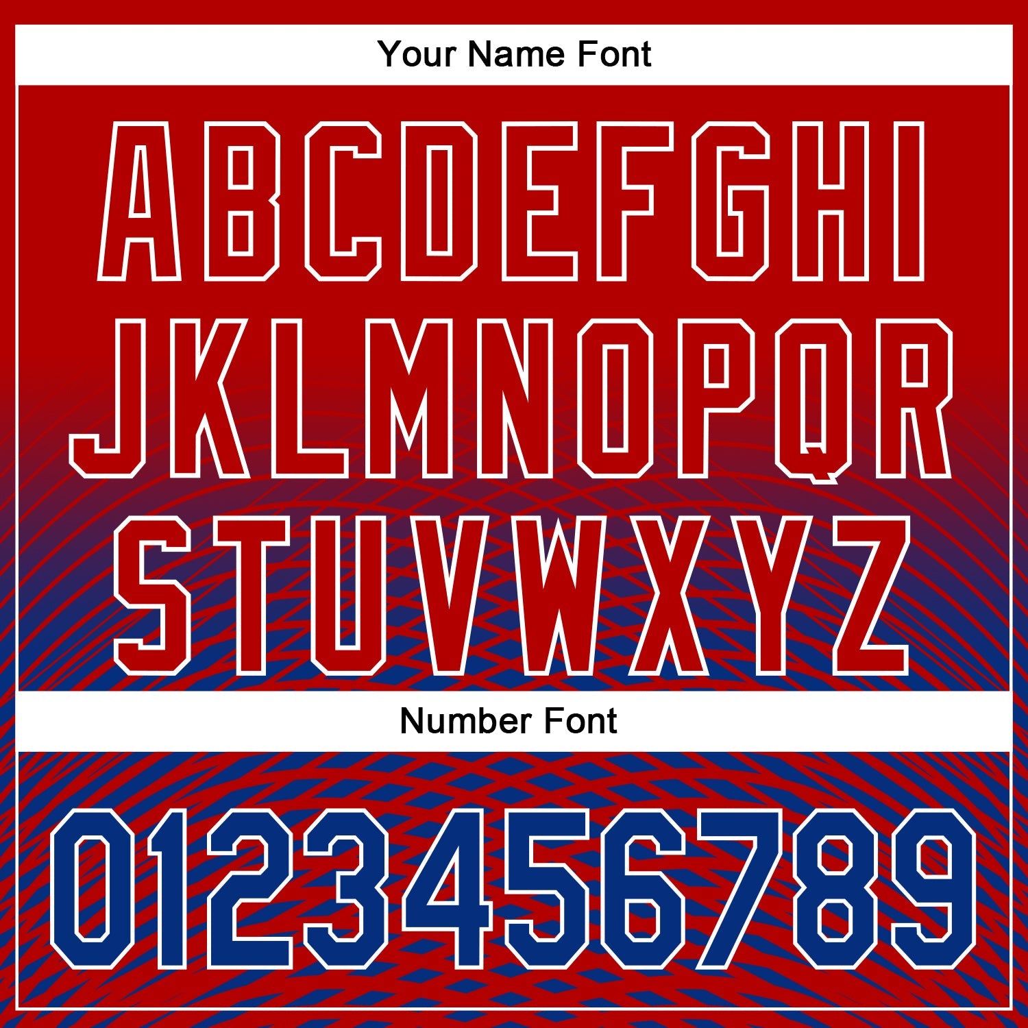 Custom Red Royal-White 3D Pattern Design Gradient Lines Authentic Baseball Jersey view 5