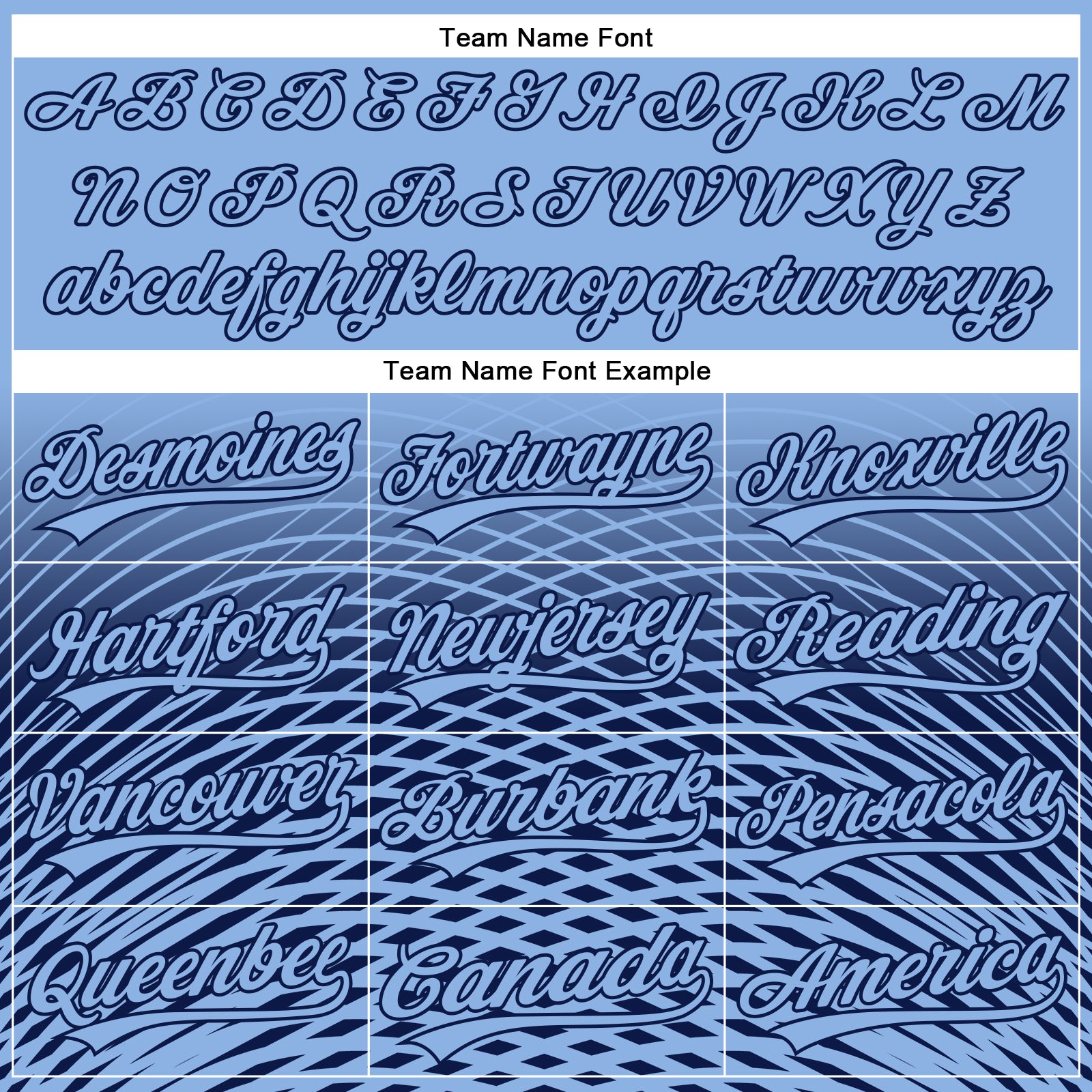 Custom Light Blue Navy 3D Pattern Design Gradient Lines Authentic Baseball Jersey view 4