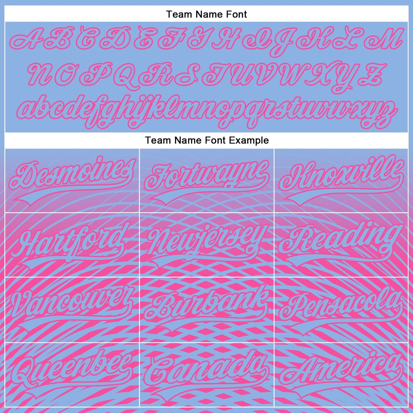 Custom Light Blue Pink 3D Pattern Design Gradient Lines Authentic Baseball Jersey view 4