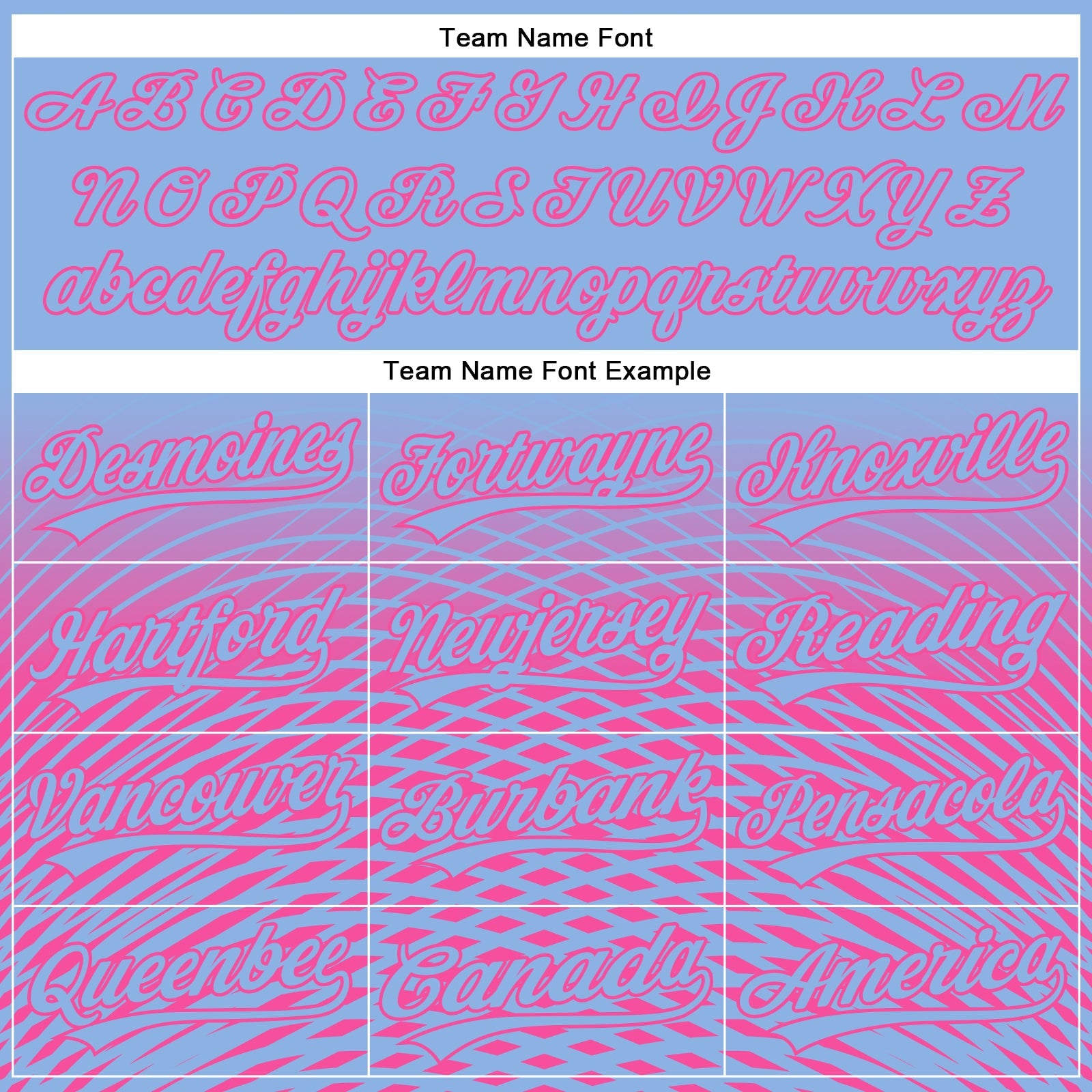 Custom Light Blue Pink 3D Pattern Design Gradient Lines Authentic Baseball Jersey view 4