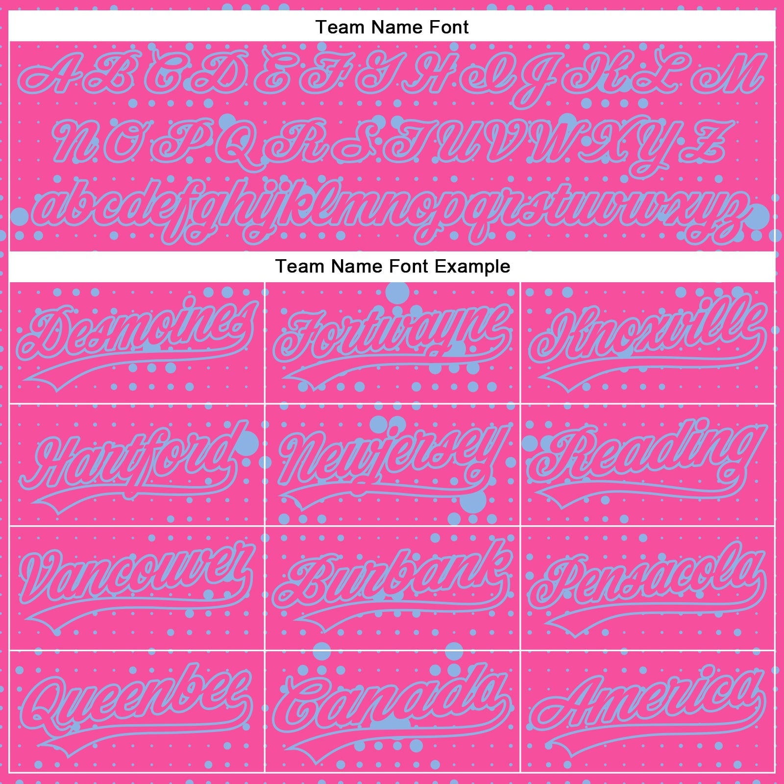 Custom Pink Light Blue 3D Pattern Design Geometric Halftone Dots Authentic Baseball Jersey view 4