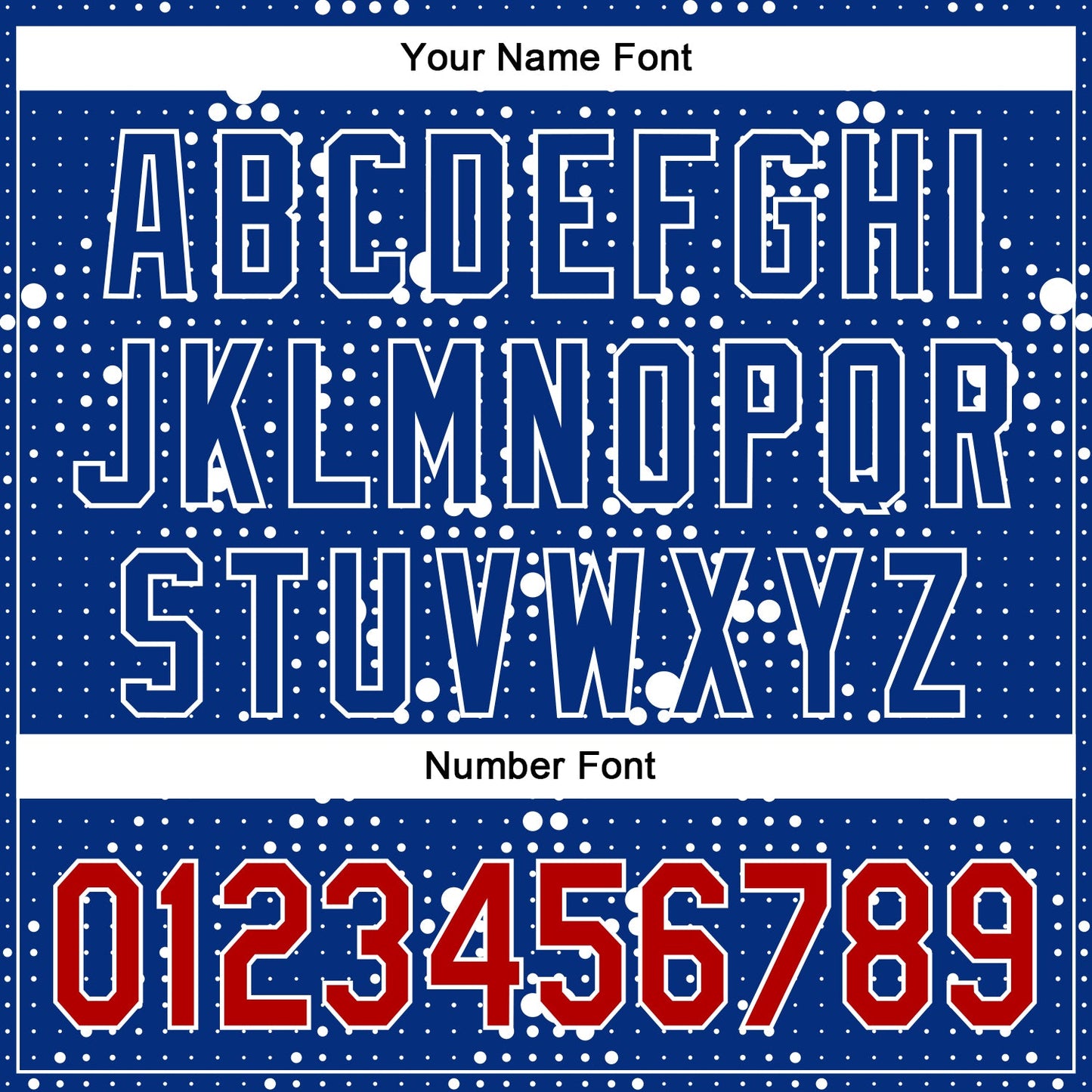 Custom Royal Red-White 3D Pattern Design Geometric Halftone Dots Authentic Baseball Jersey view 5