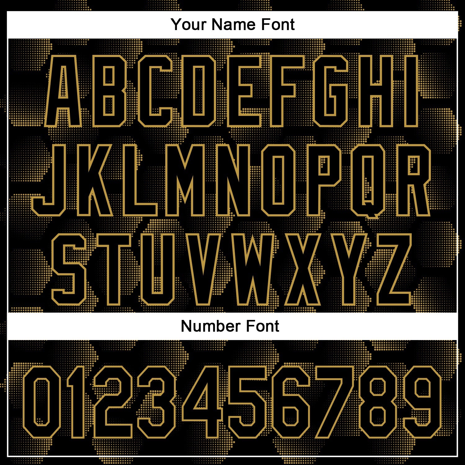 Custom Black Old Gold 3D Pattern Design Halftone Geometric Shapes Authentic Baseball Jersey view 5