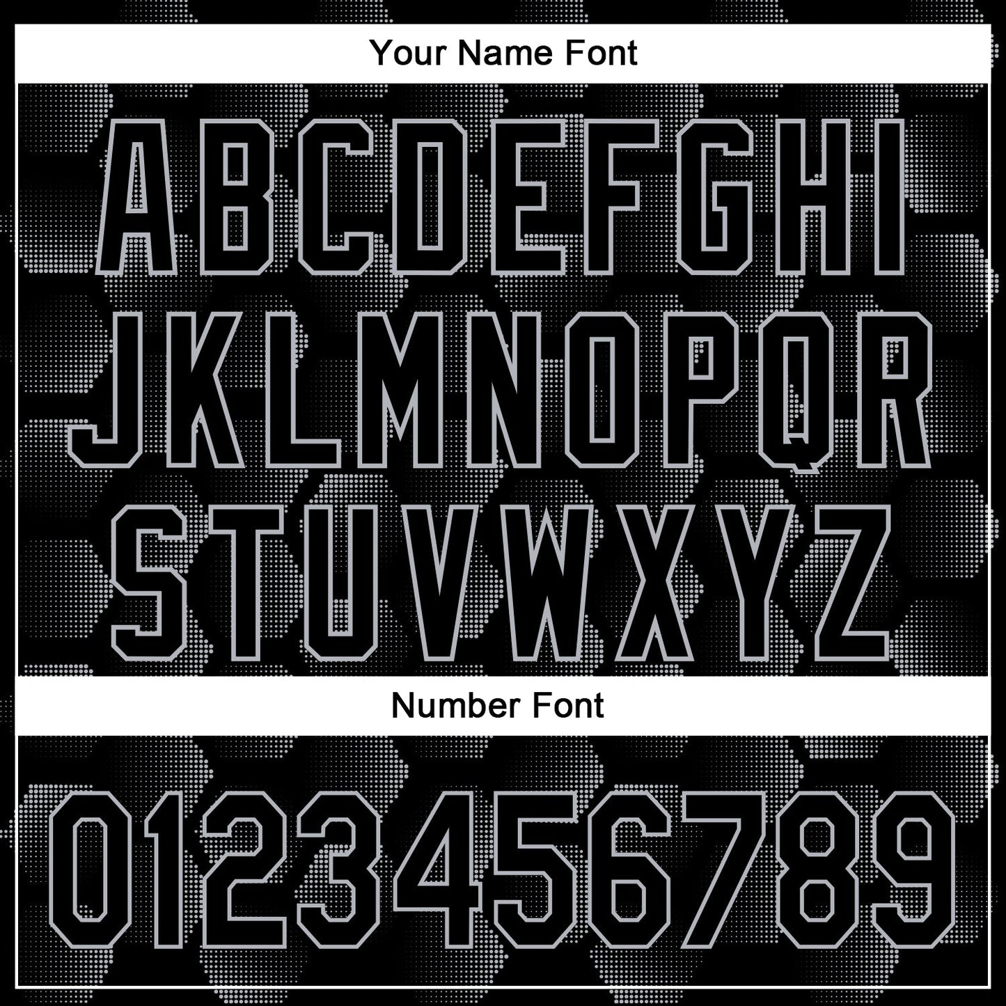 Custom Black Gray 3D Pattern Design Halftone Geometric Shapes Authentic Baseball Jersey view 5