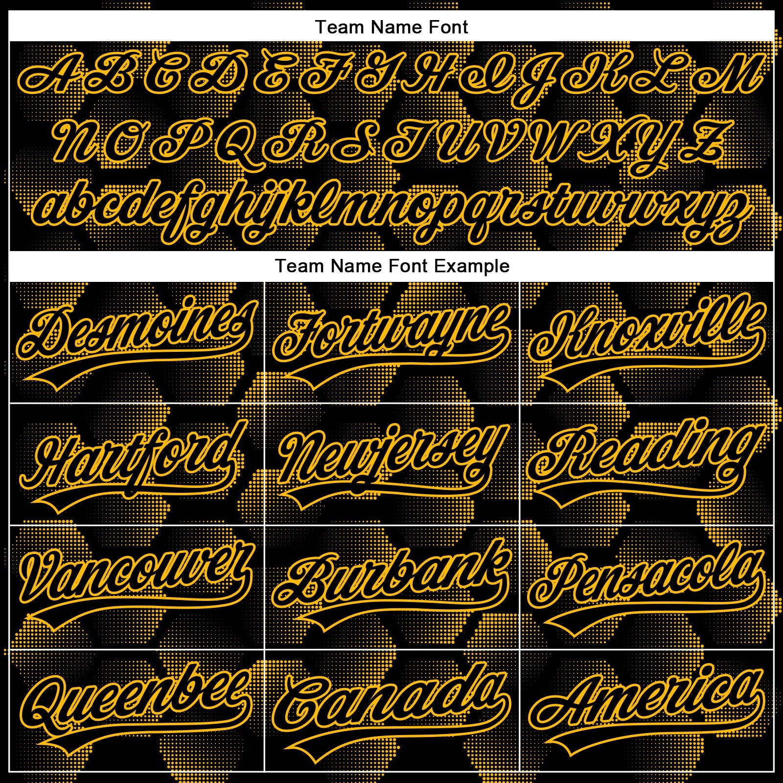 Custom Black Gold 3D Pattern Design Halftone Geometric Shapes Authentic Baseball Jersey view 4