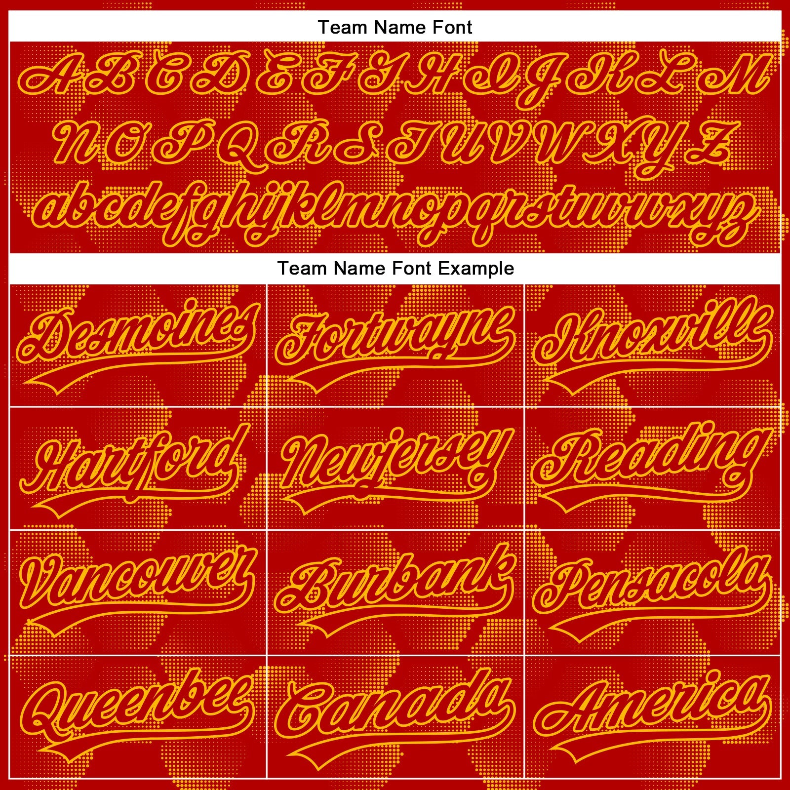 Custom Red Gold 3D Pattern Design Halftone Geometric Shapes Authentic Baseball Jersey view 4