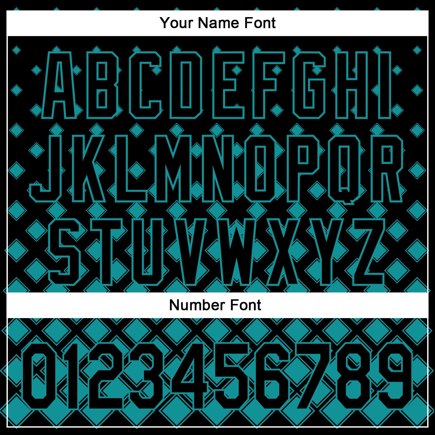 Custom Black Teal 3D Pattern Design Geometric Shapes Authentic Baseball Jersey view 5