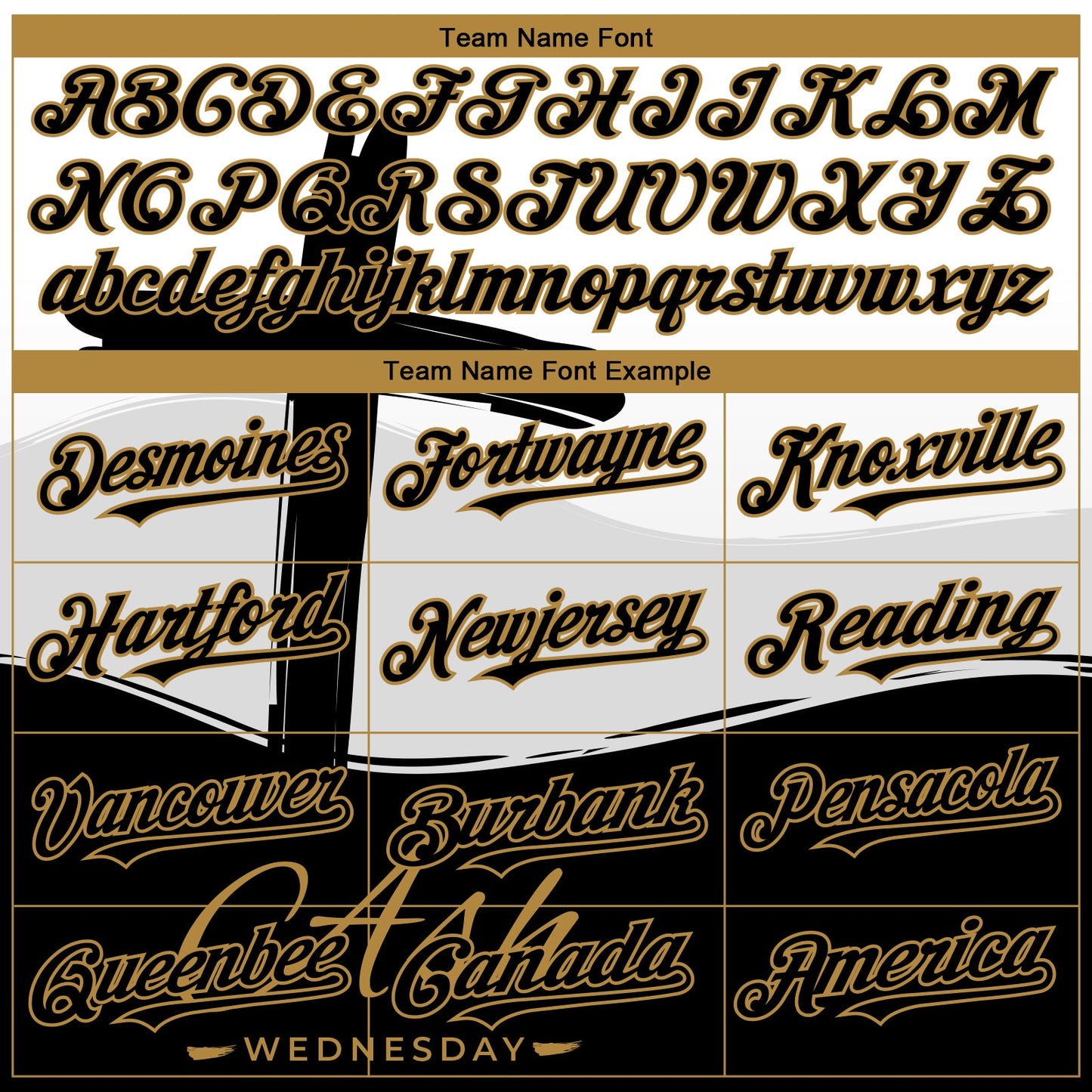 Custom White Black-Old Gold 3D Pattern Design Religion Cross Jesus Christ Ash Wednesday Authentic Baseball Jersey view 4