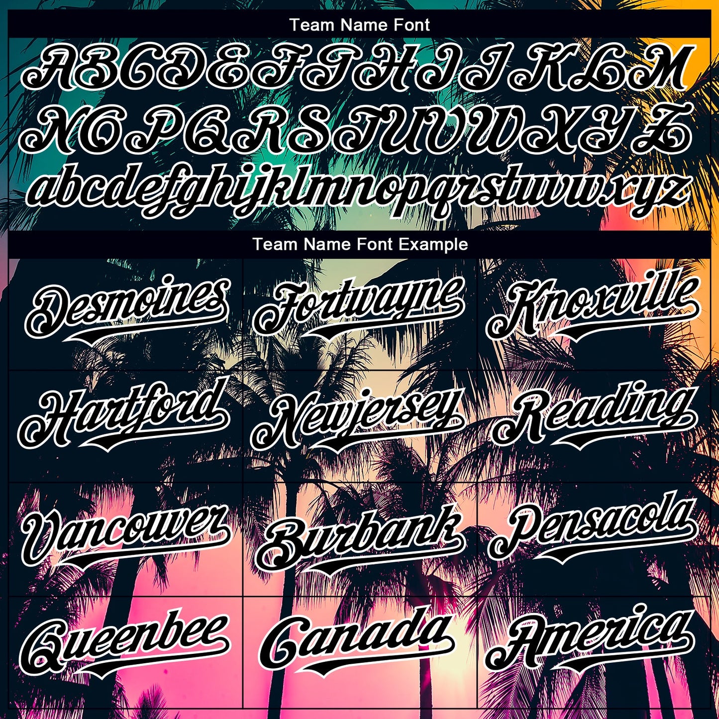 Custom Pink Black-White 3D Pattern Design Hawaii Palm Trees Authentic Baseball Jersey view 4