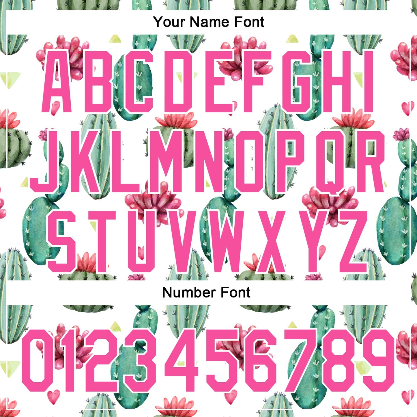 Custom White Pink 3D Pattern Design Cactus Festival Authentic Baseball Jersey view 5