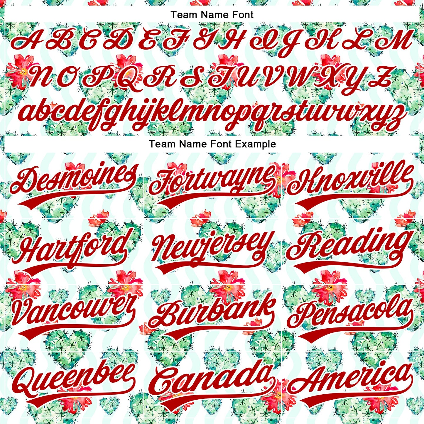 Custom White Red 3D Pattern Design Cactus Festival Authentic Baseball Jersey view 4