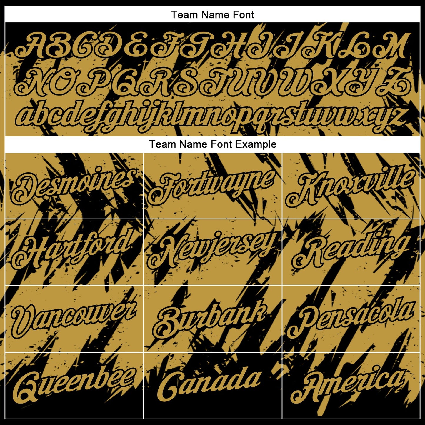 Custom Black Old Gold 3D Pattern Design Abstract Sharp Shape Performance T-Shirt view 3