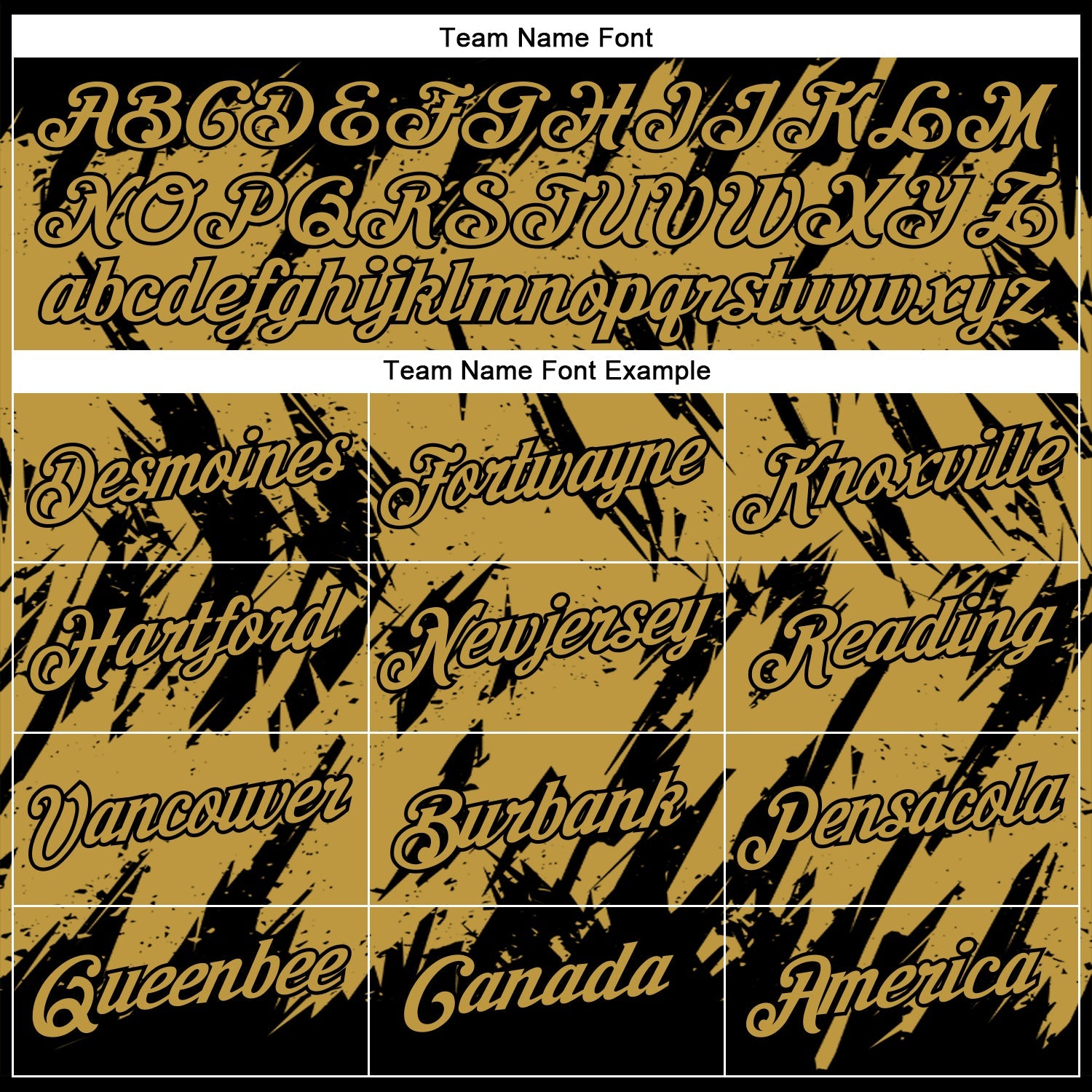 Custom Black Old Gold 3D Pattern Design Abstract Sharp Shape Performance T-Shirt view 3