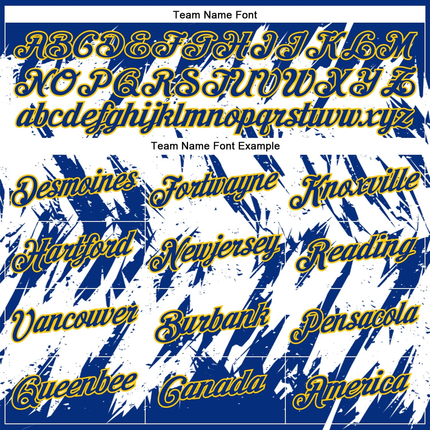 Custom Royal White-Yellow 3D Pattern Design Abstract Sharp Shape Performance T-Shirt view 3