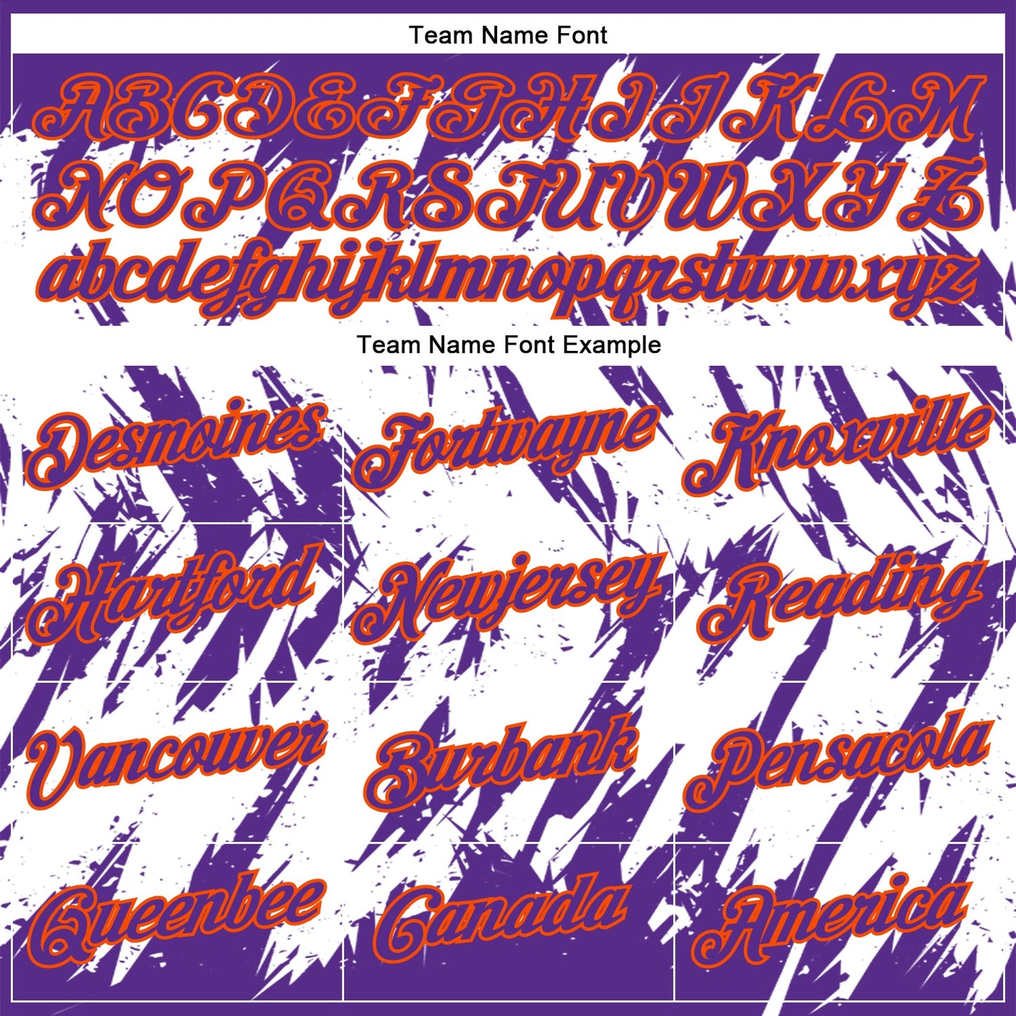 Custom Purple White-Orange 3D Pattern Design Abstract Sharp Shape Performance T-Shirt view 3