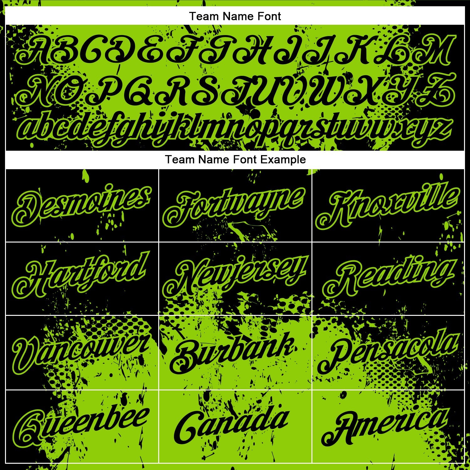 Custom Black Neon Green 3D Pattern Design Dripping Splatter Art Performance T-Shirt view 3