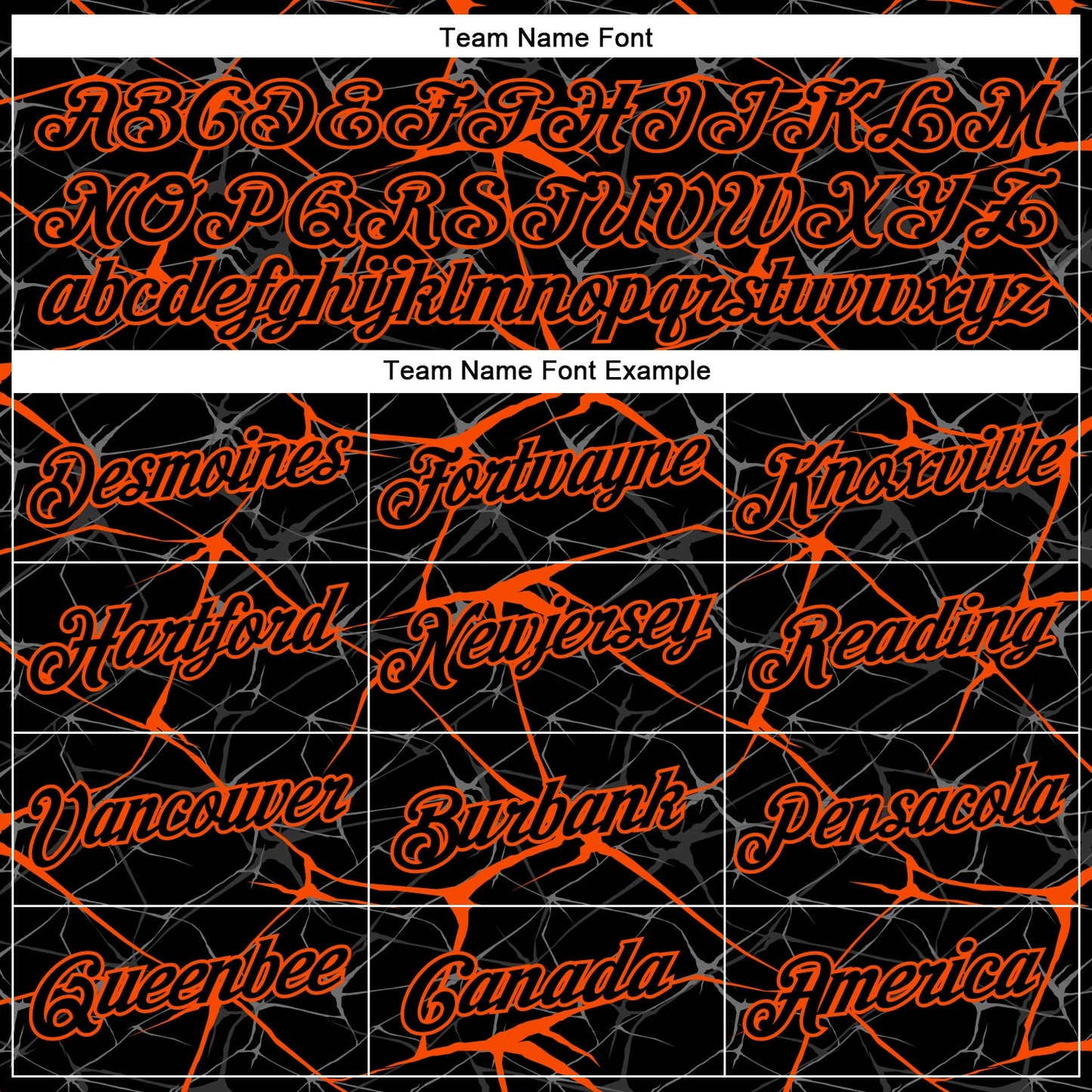 Custom Black Orange 3D Pattern Design Abstract Network Performance T-Shirt view 3