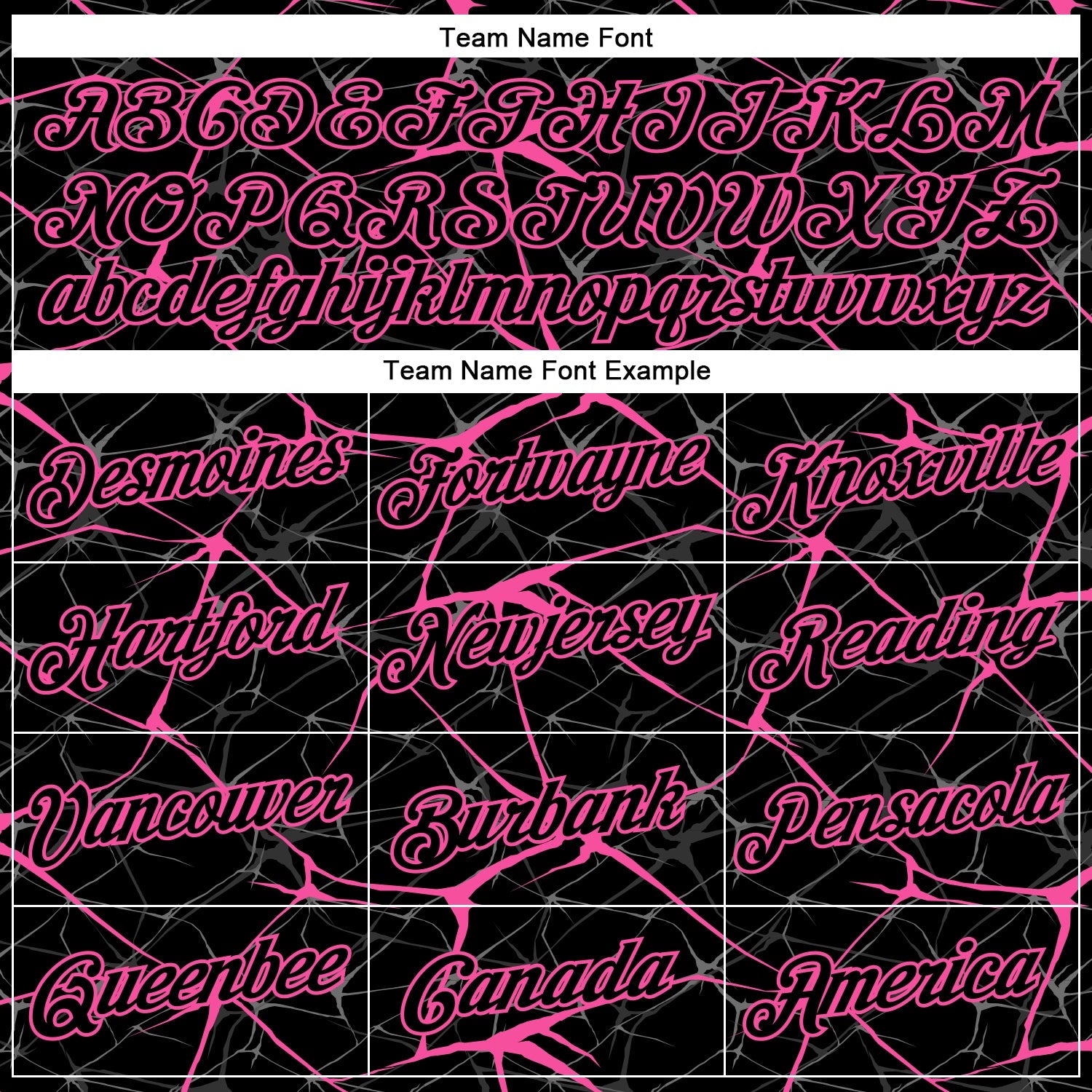 Custom Black Pink 3D Pattern Design Abstract Network Performance T-Shirt view 3