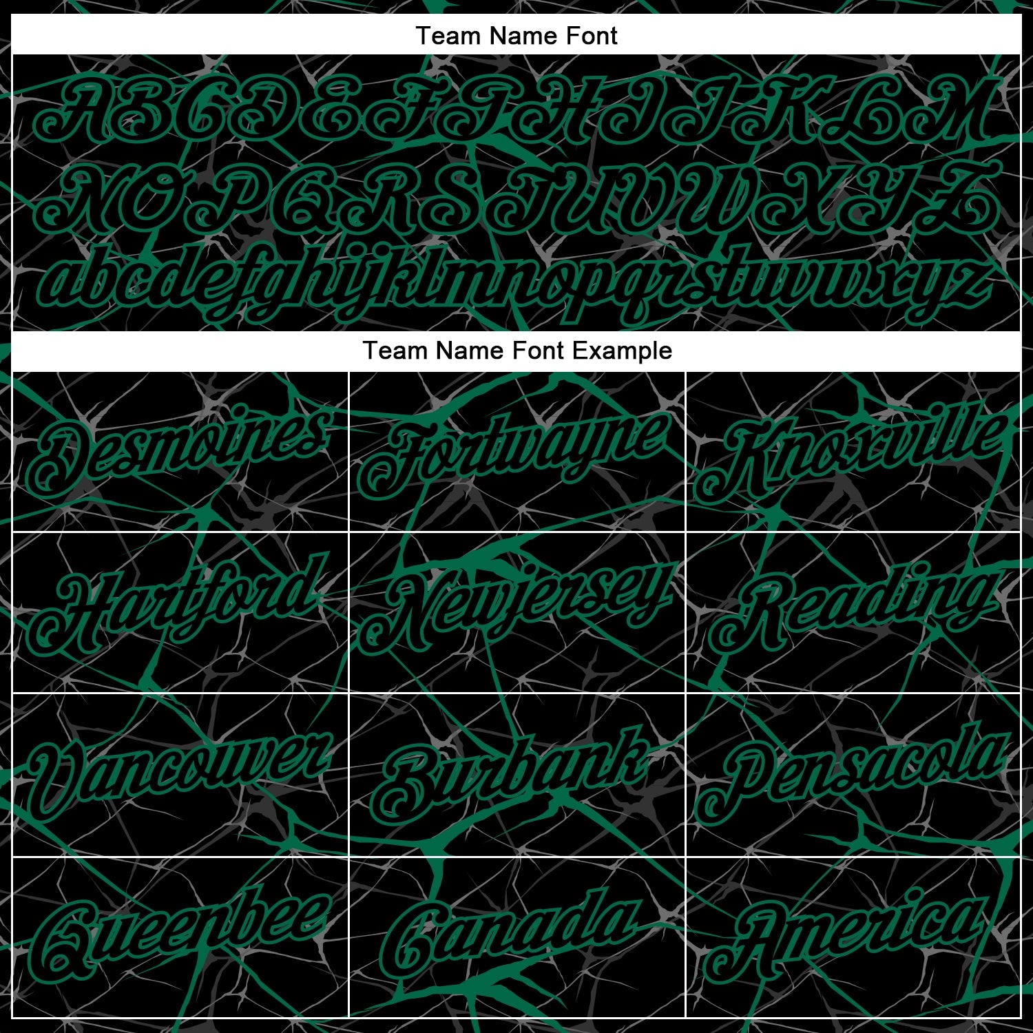 Custom Black Kelly Green 3D Pattern Design Abstract Network Performance T-Shirt view 3