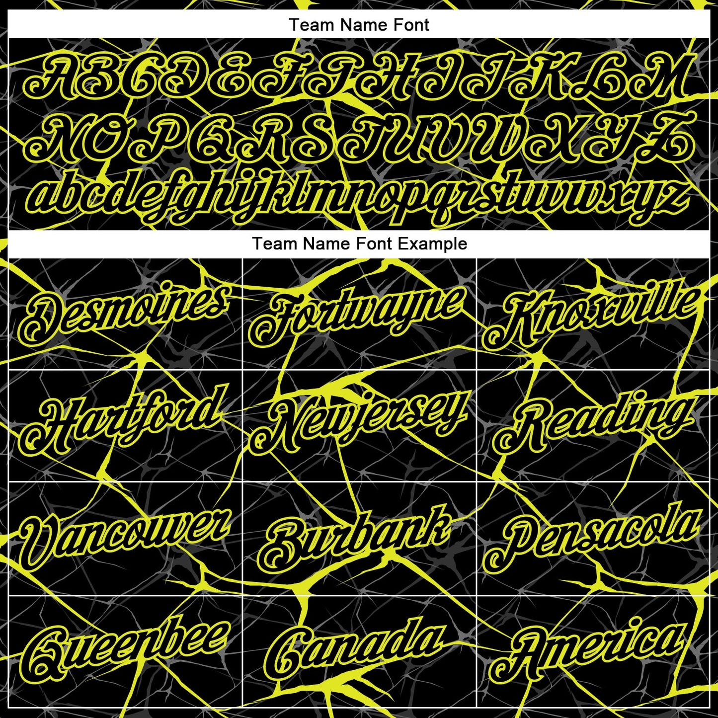 Custom Black Neon Yellow 3D Pattern Design Abstract Network Performance T-Shirt view 3