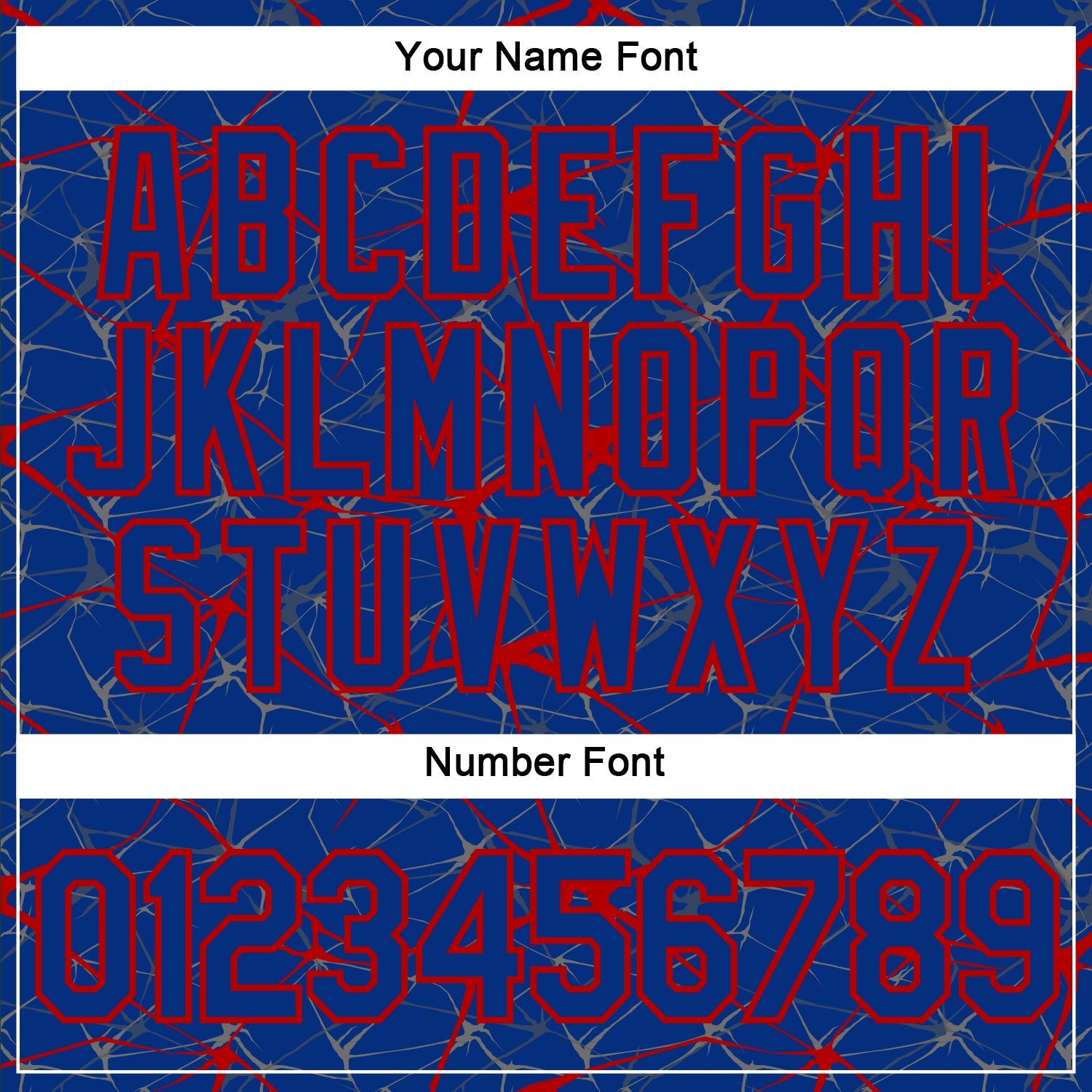Custom Royal Red 3D Pattern Design Abstract Network Performance T-Shirt view 4