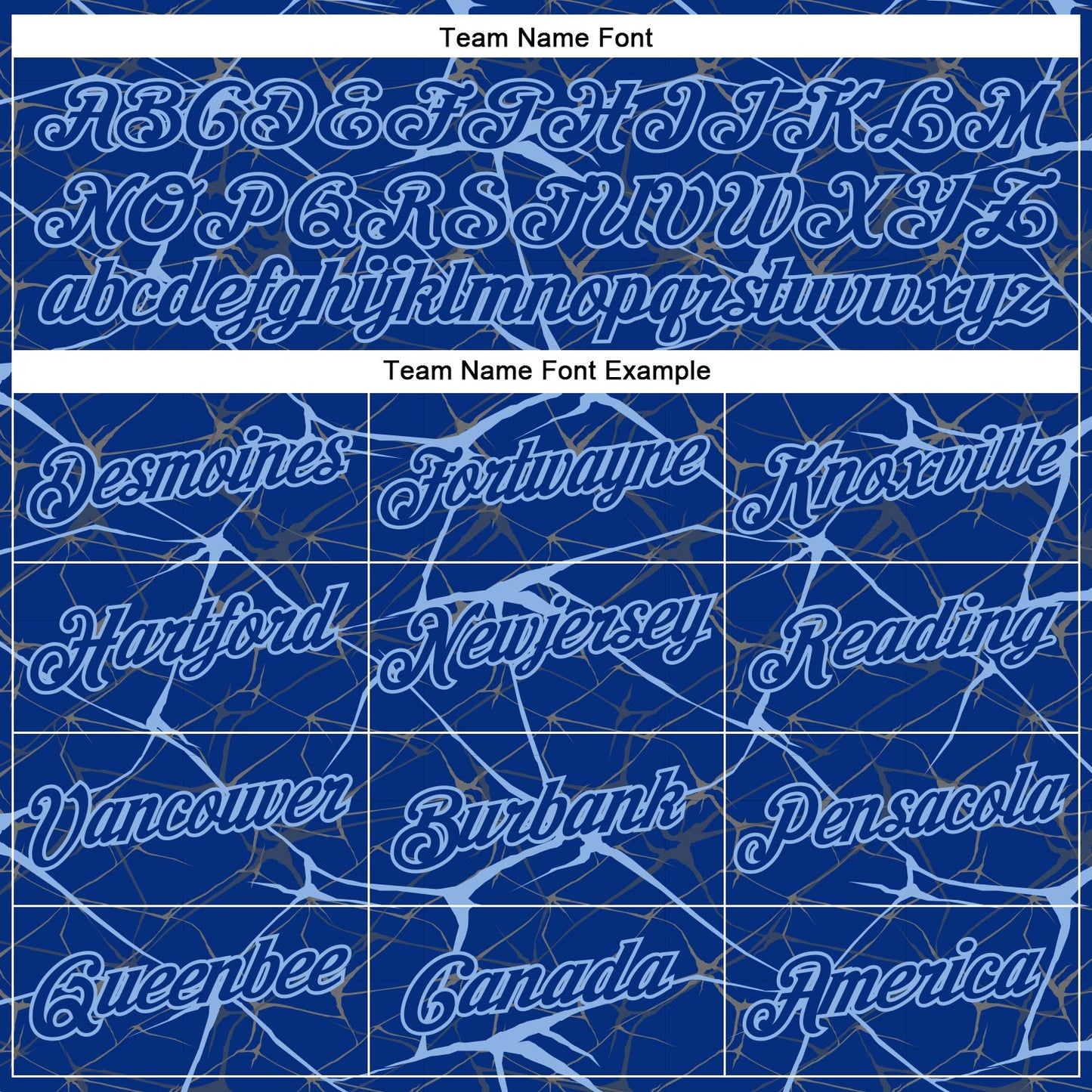 Custom Royal Light Blue 3D Pattern Design Abstract Network Performance T-Shirt view 3