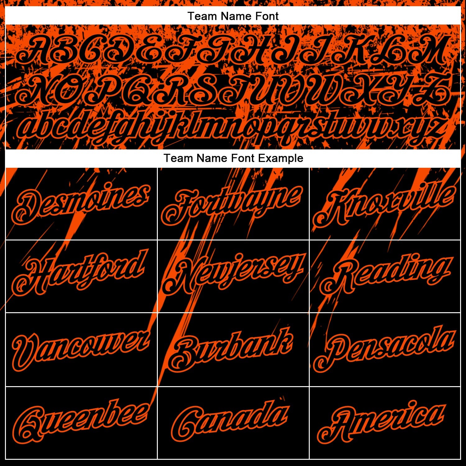 Custom Black Orange 3D Pattern Design Abstract Sharp Shape Performance T-Shirt view 3