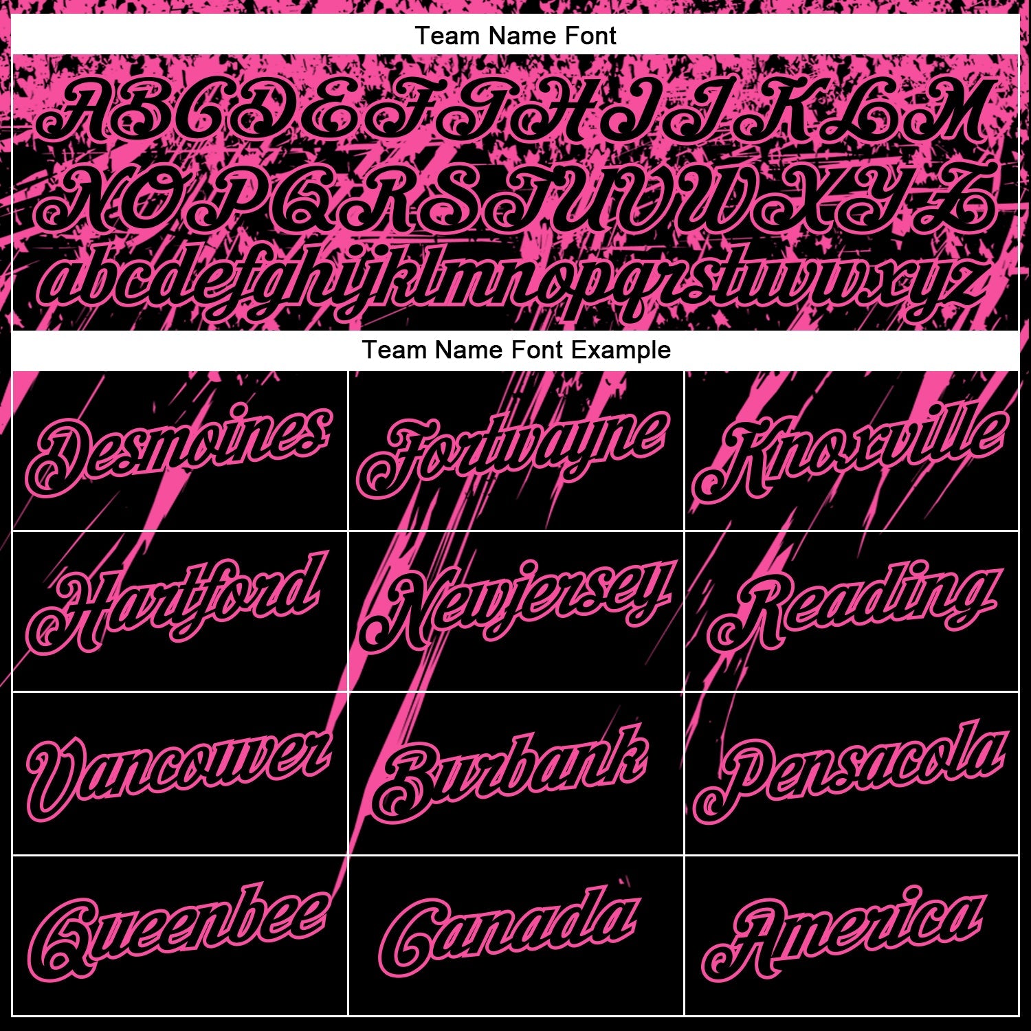 Custom Black Pink 3D Pattern Design Abstract Sharp Shape Performance T-Shirt view 3