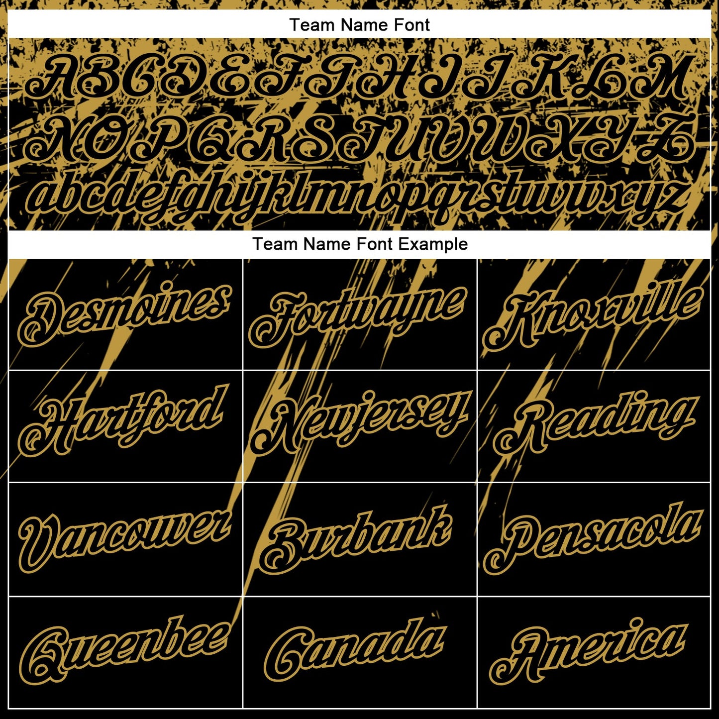 Custom Black Old Gold 3D Pattern Design Abstract Sharp Shape Performance T-Shirt view 3